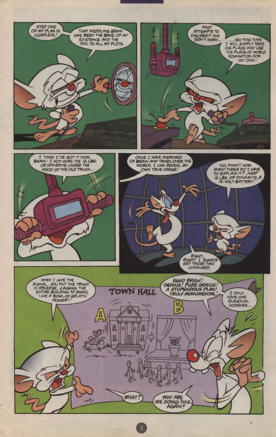 Read online Pinky and The Brain comic -  Issue #22 - 3