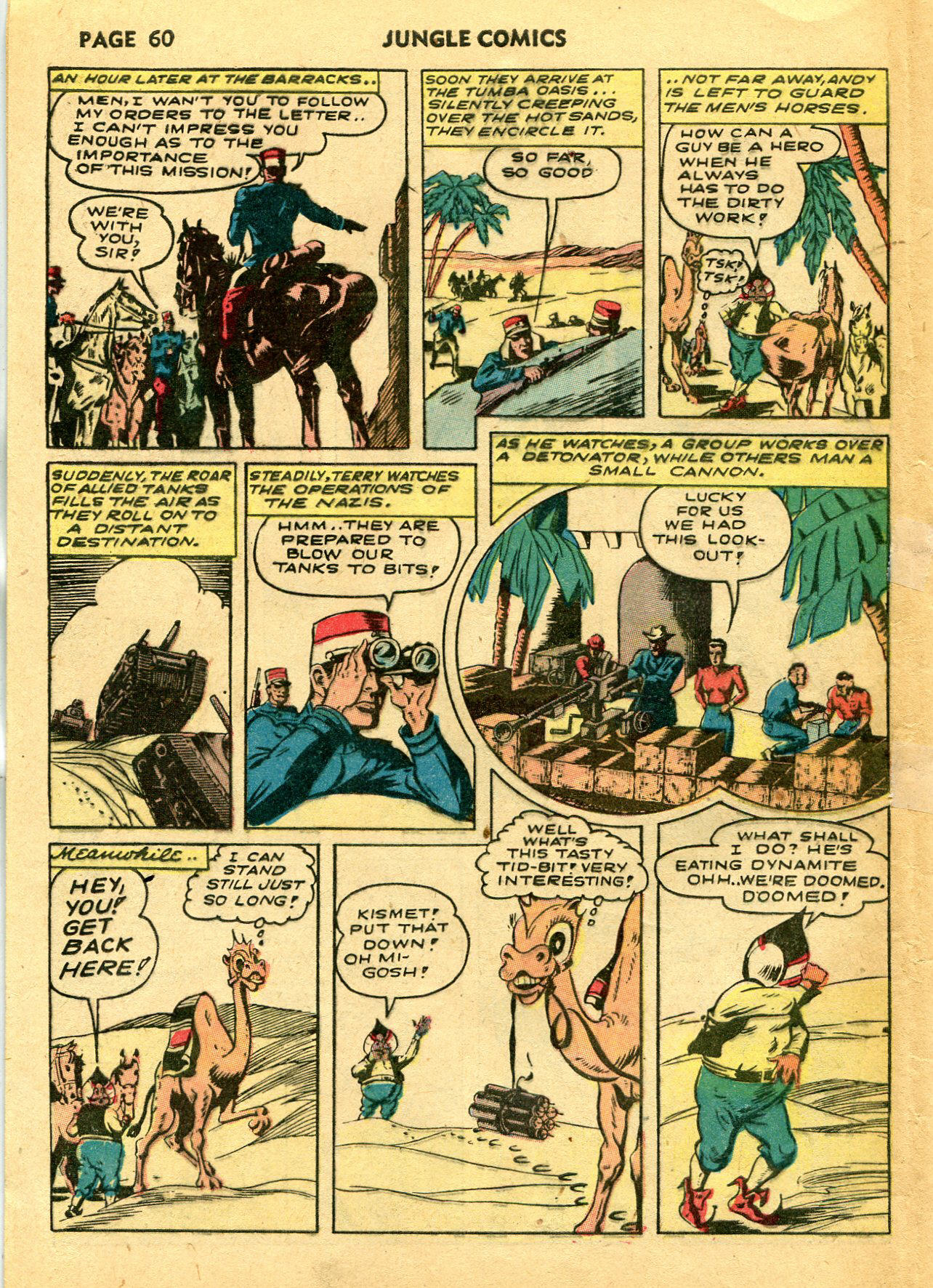 Read online Jungle Comics comic -  Issue #39 - 62
