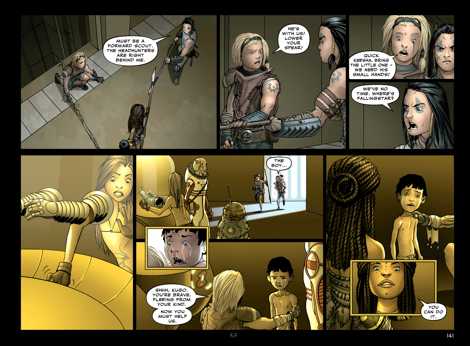 Read online Tribes: The Dog Years comic -  Issue #5 - 23