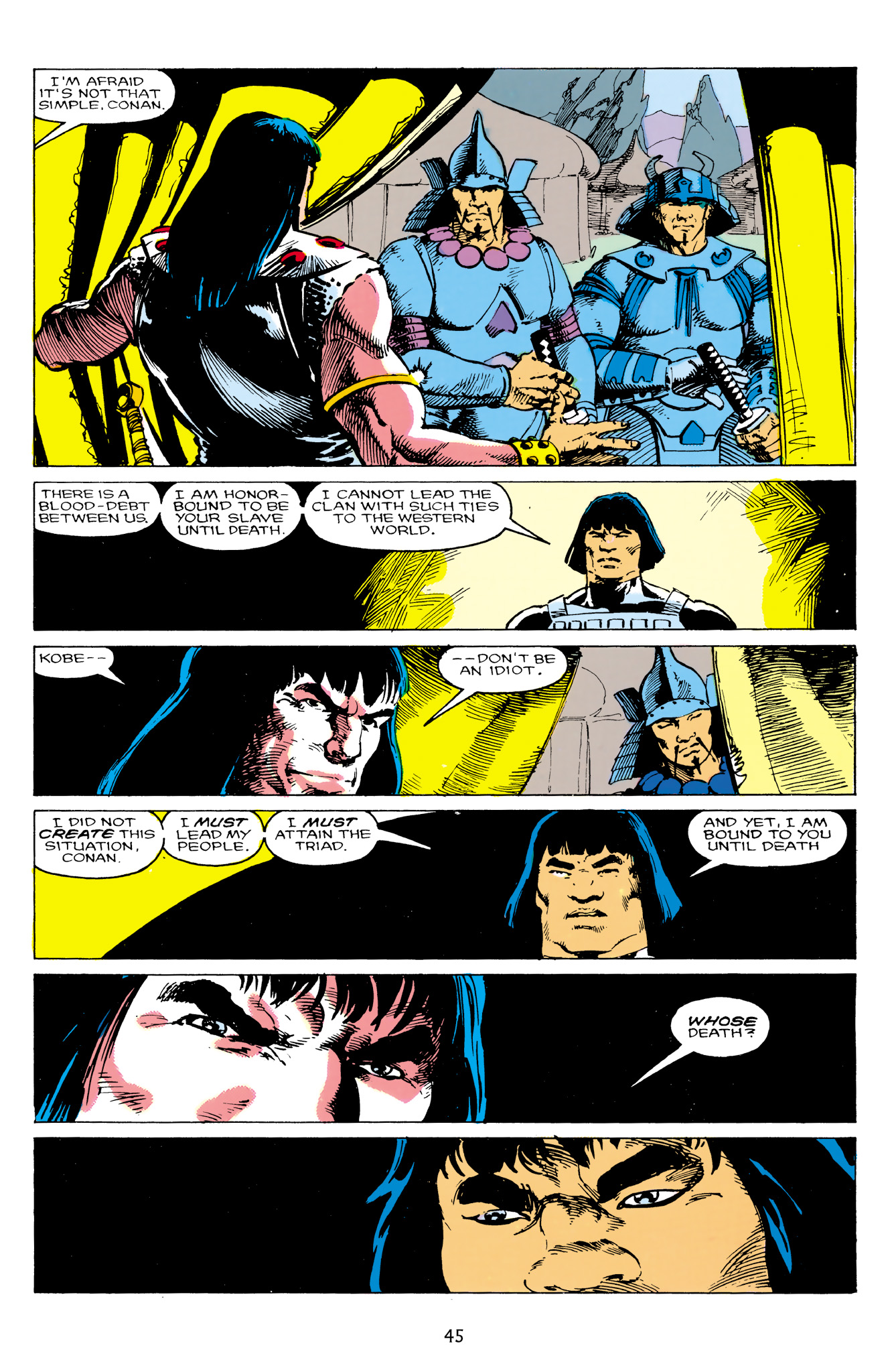 Read online The Chronicles of Conan comic -  Issue # TPB 27 (Part 1) - 45