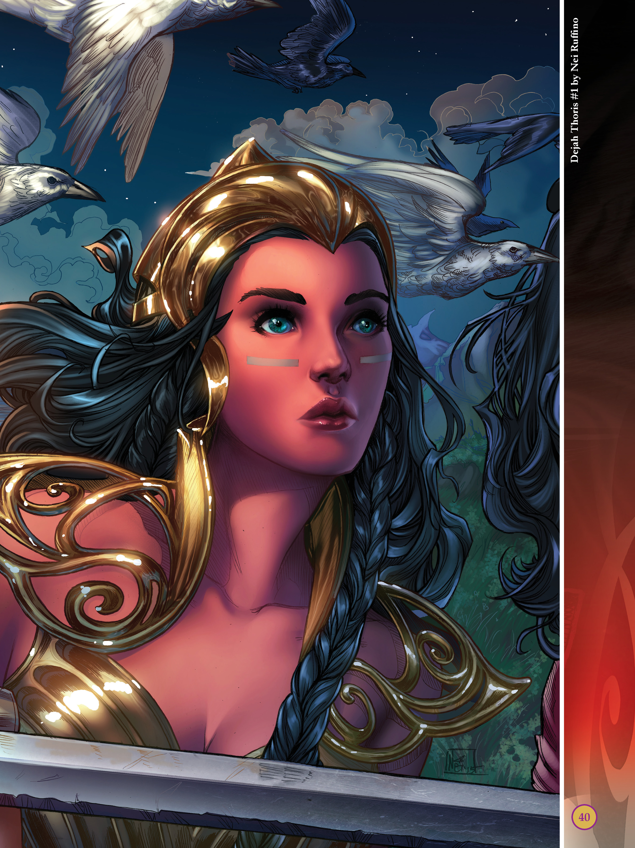 Read online The Art of Dejah Thoris and the Worlds of Mars comic -  Issue # TPB 2 (Part 1) - 39