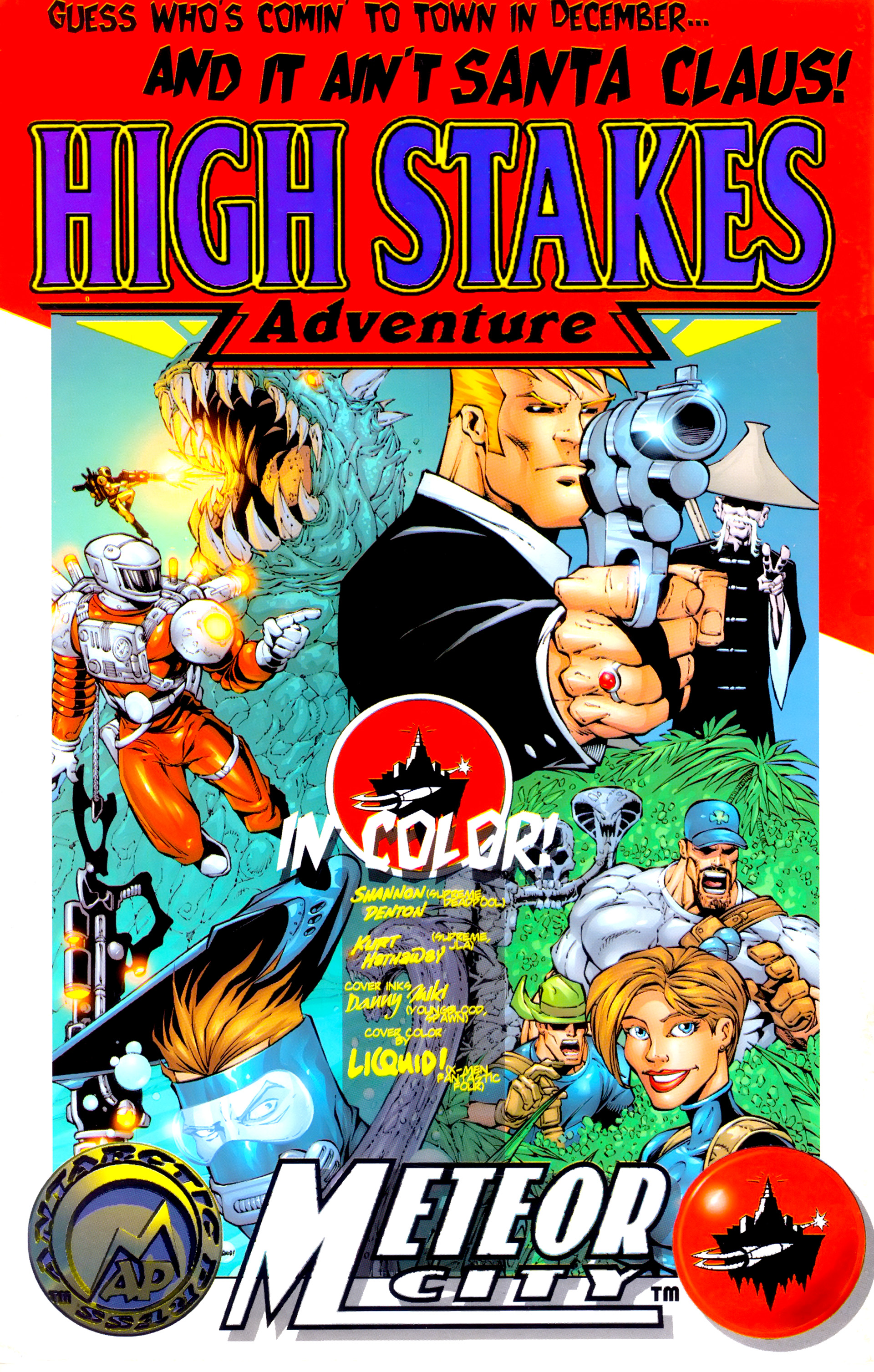 Read online Warrior Nun: Black & White comic -  Issue #14 - 24