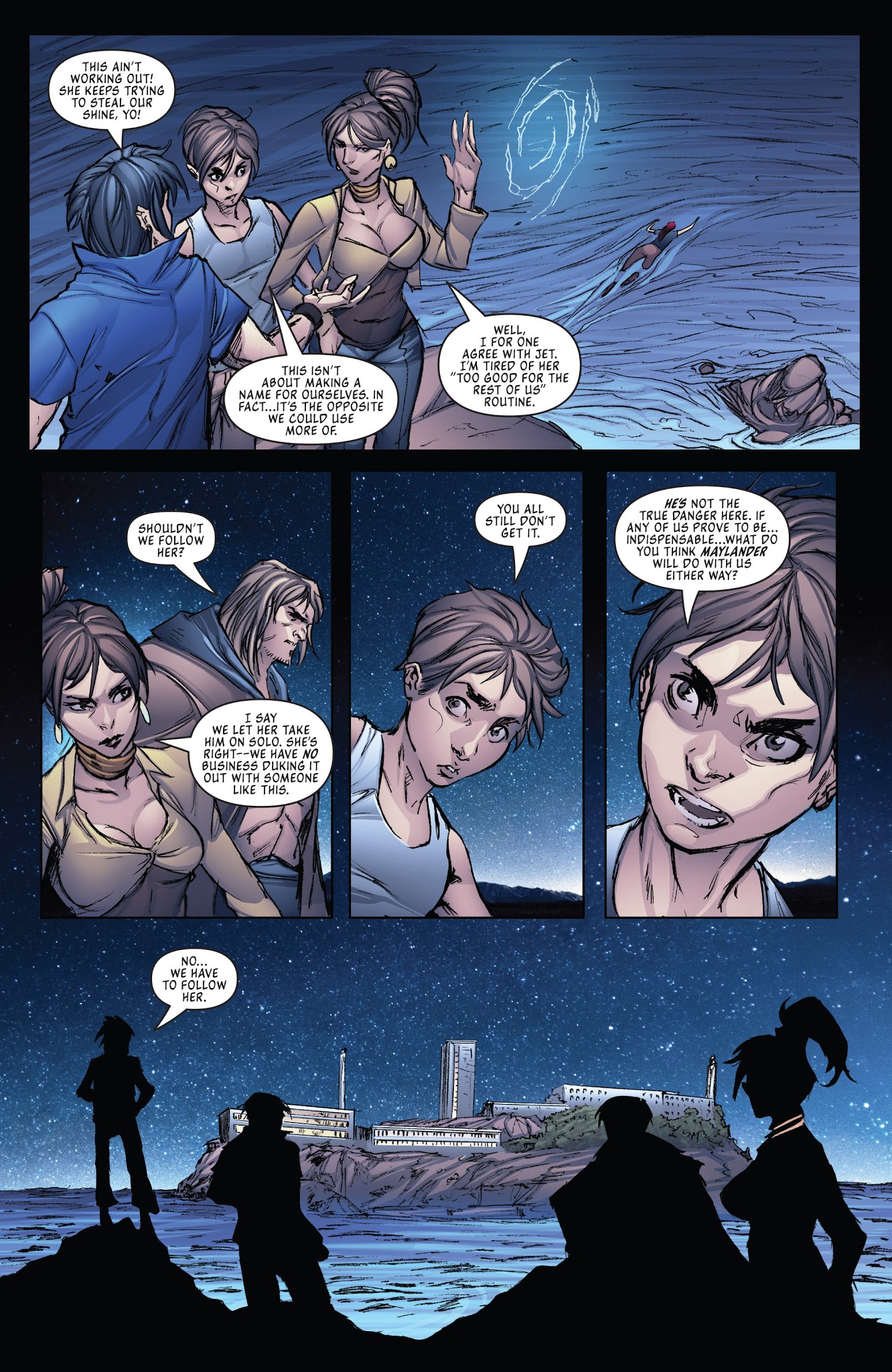 Read online Fathom Blue comic -  Issue #3 - 11