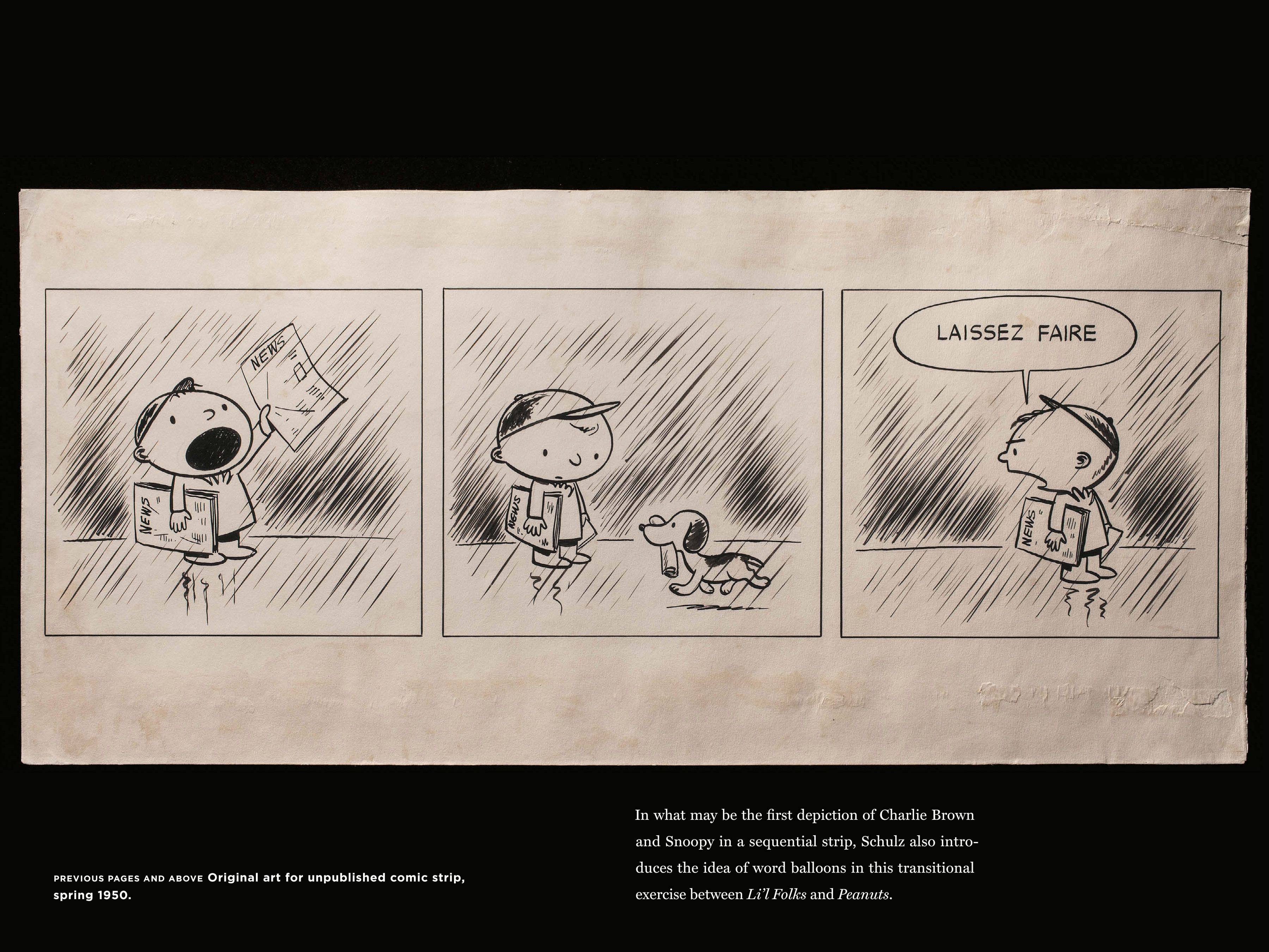 Read online Only What's Necessary: Charles M. Schulz and the Art of Peanuts comic -  Issue # TPB (Part 1) - 52