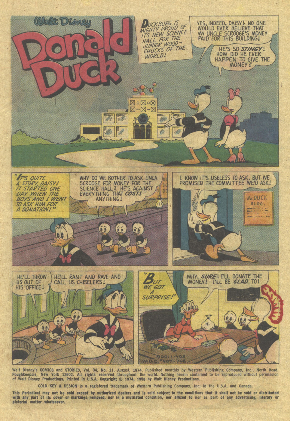 Read online Walt Disney's Comics and Stories comic -  Issue #407 - 2