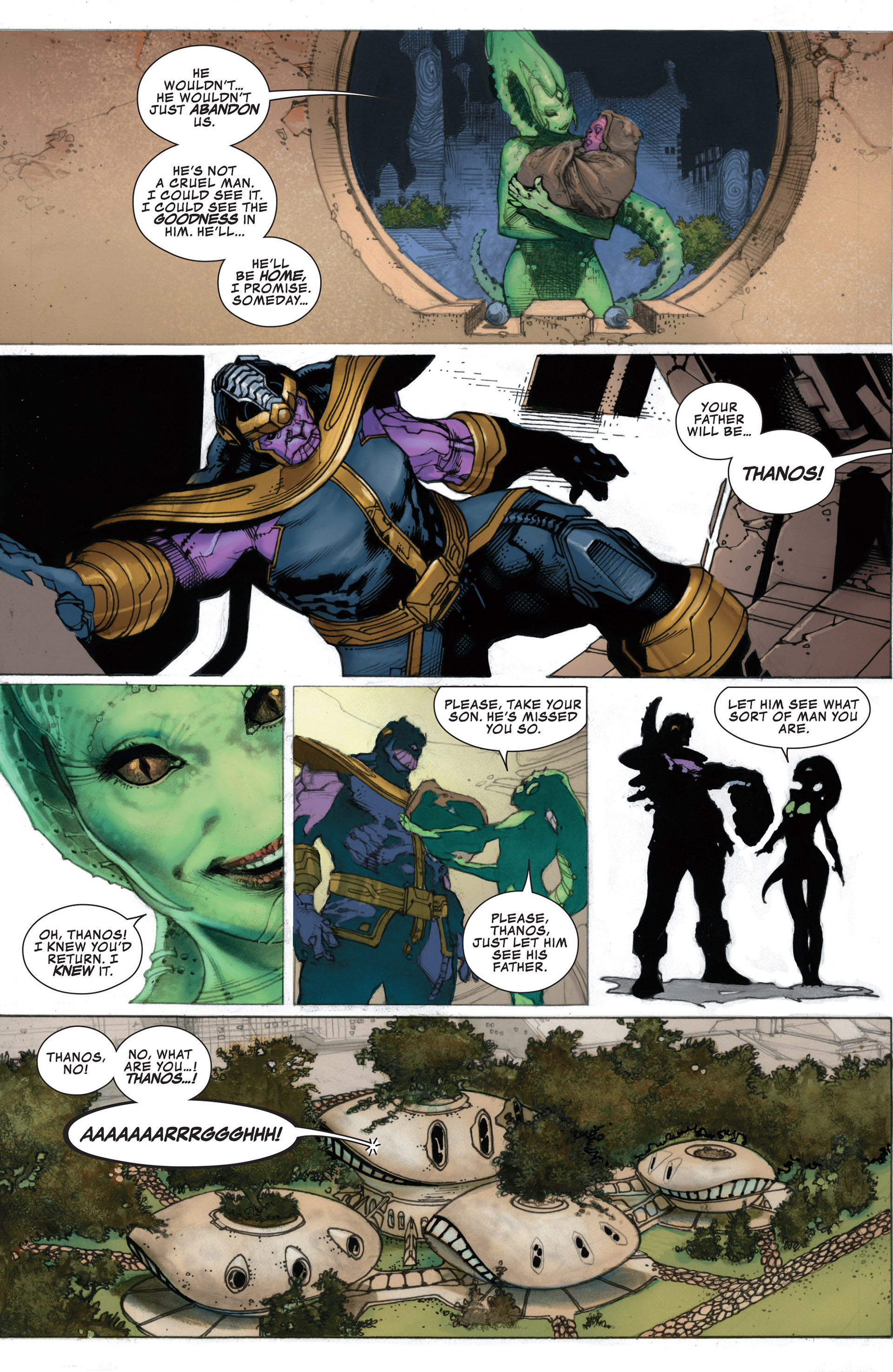 Read online Thanos Rising comic -  Issue #3 - 22