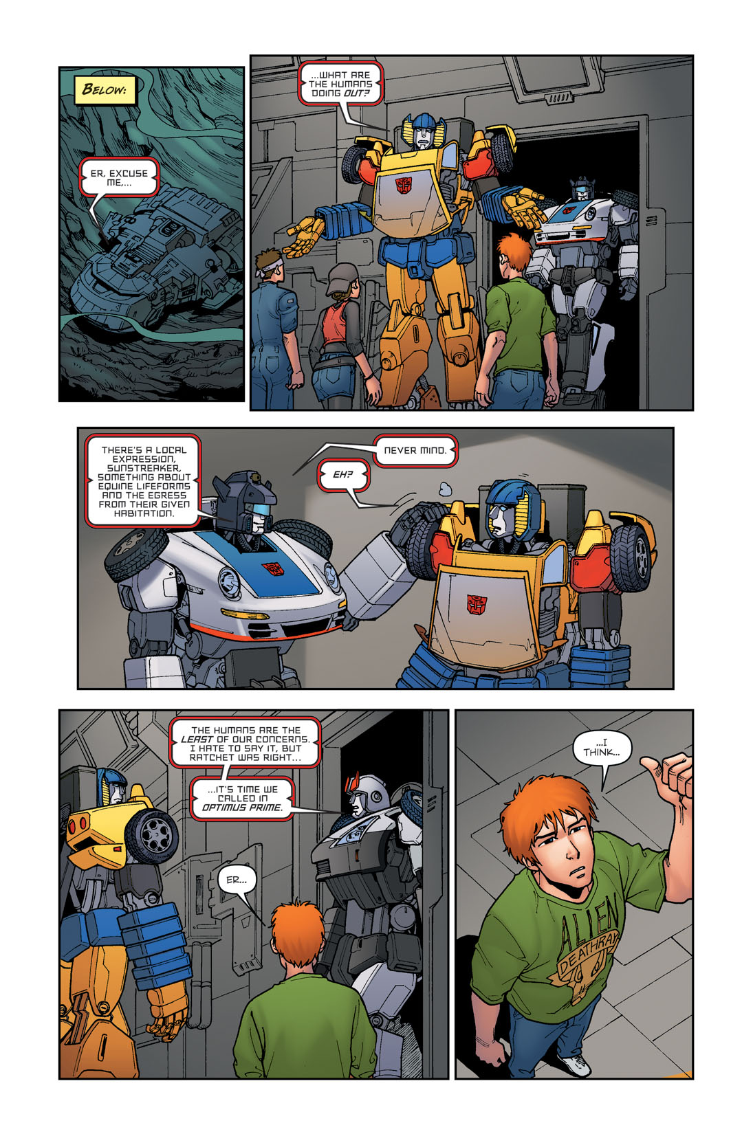 Read online The Transformers: Infiltration comic -  Issue #6 - 26