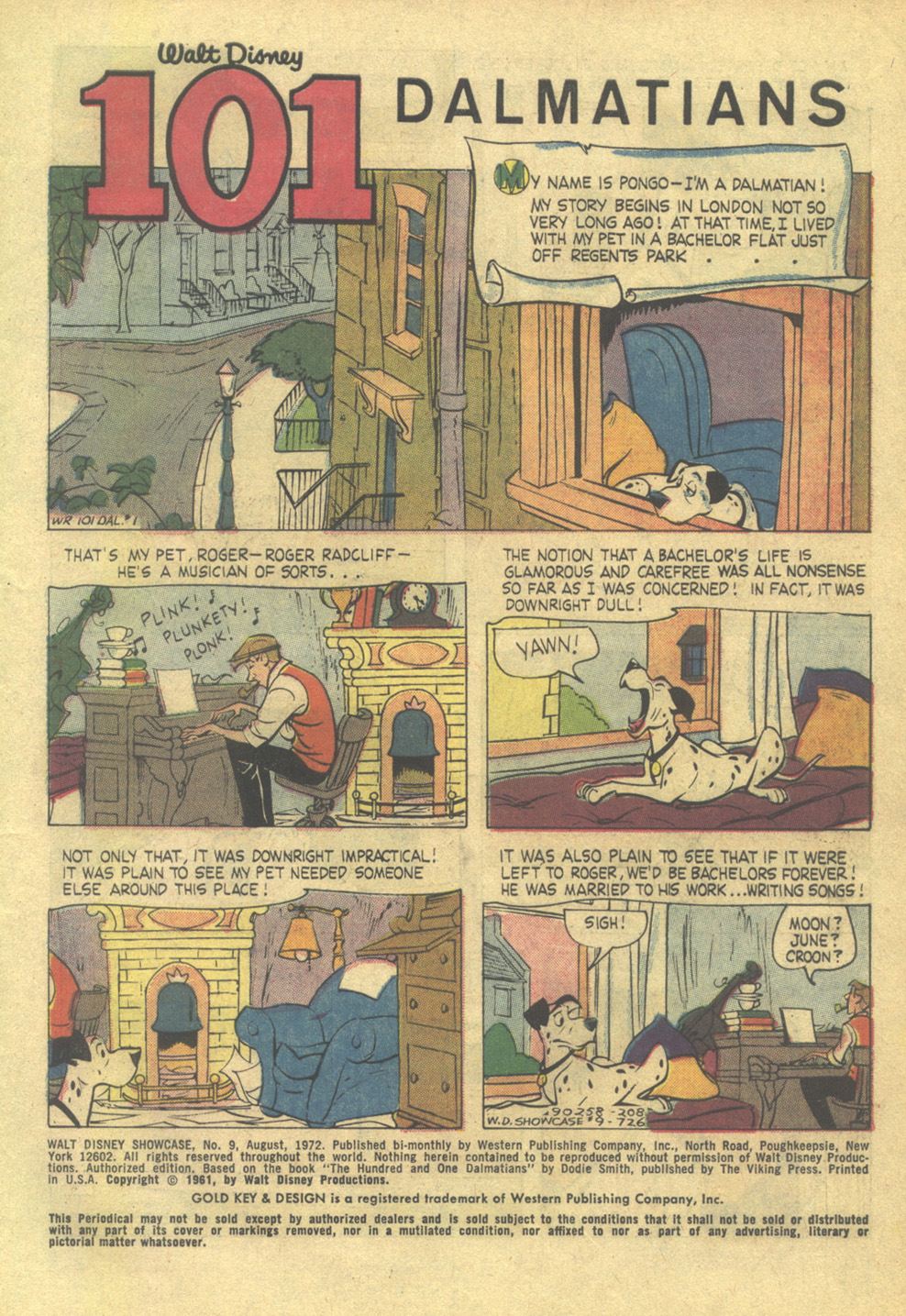 Read online Walt Disney Showcase (1970) comic -  Issue #9 - 3