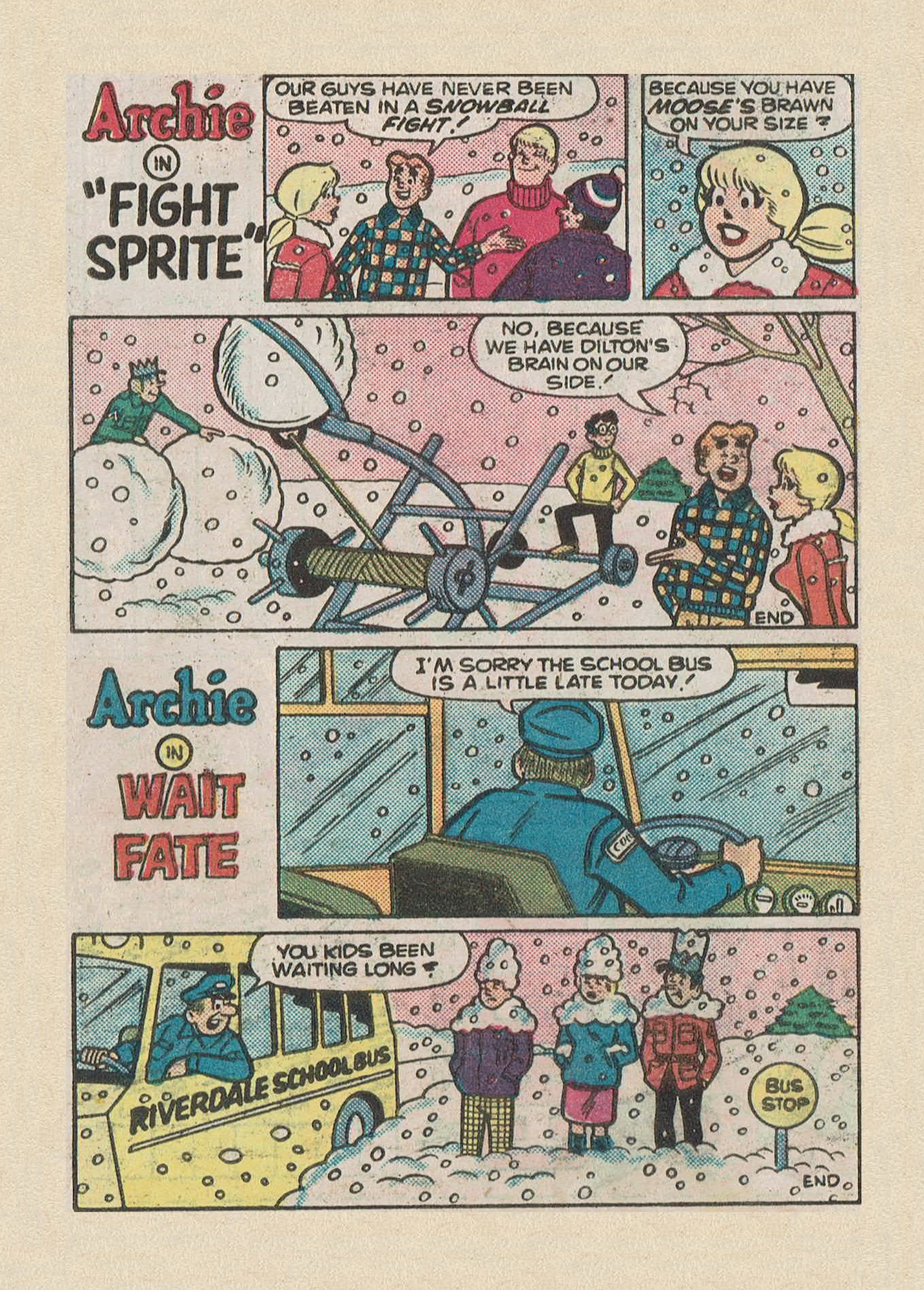 Read online Archie...Archie Andrews, Where Are You? Digest Magazine comic -  Issue #49 - 106