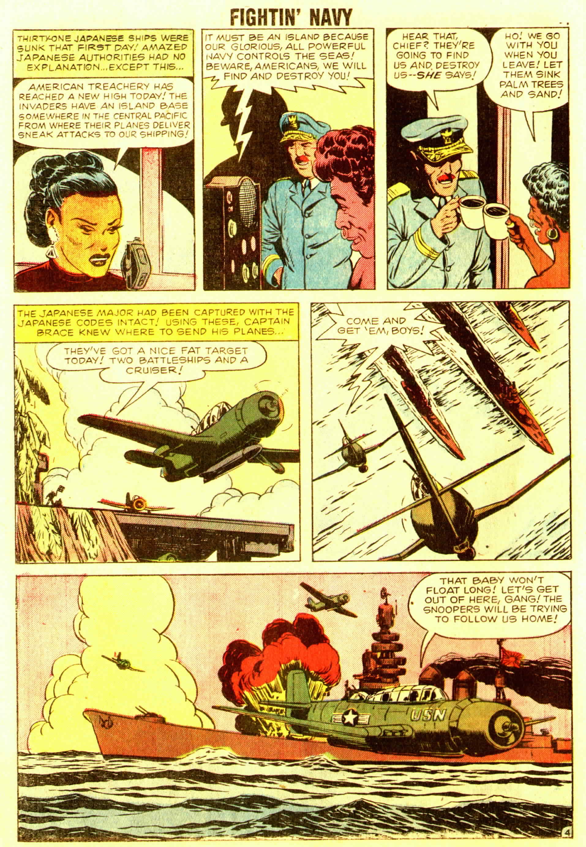 Read online Fightin' Navy comic -  Issue #83 - 86