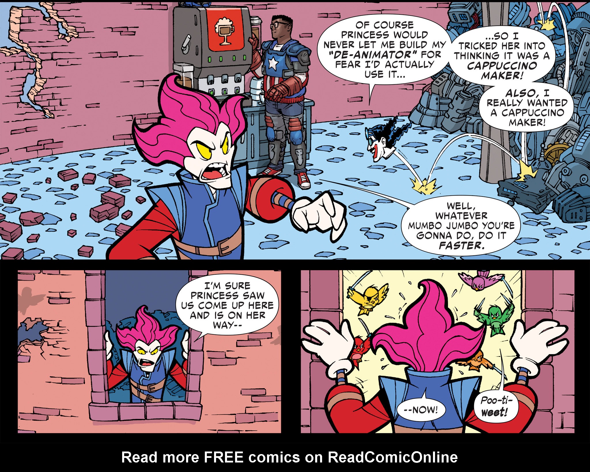 Read online Slapstick Infinite Comic comic -  Issue #6 - 40