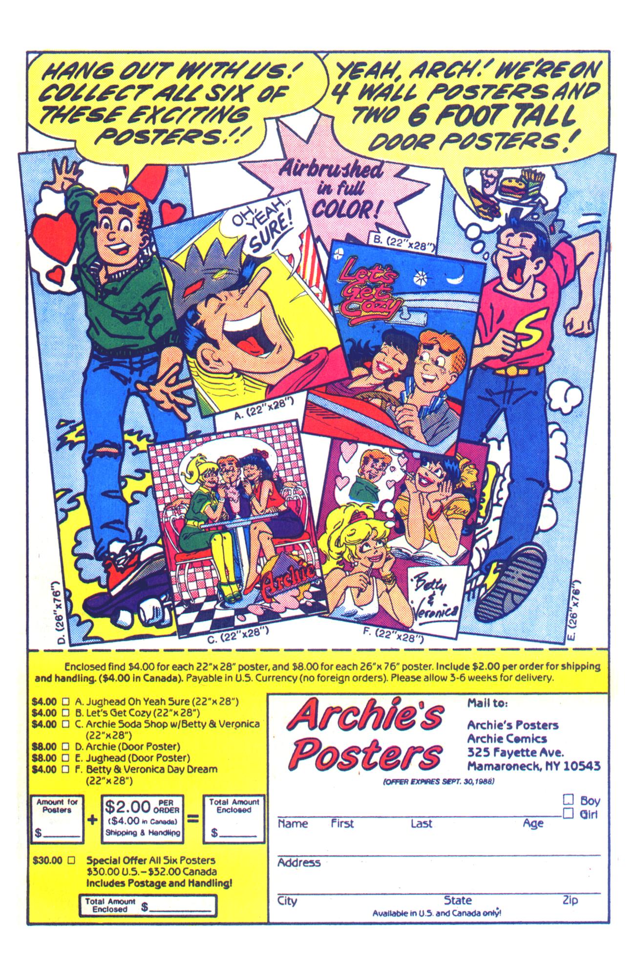 Read online Archie Giant Series Magazine comic -  Issue #590 - 26