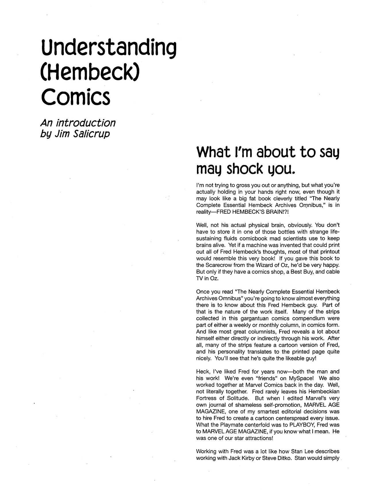 Read online The Nearly Complete Essential Hembeck Archives Omnibus comic -  Issue # TPB (Part 1) - 7