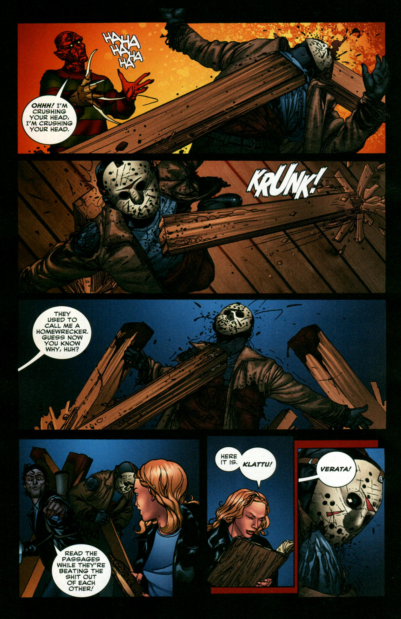 Read online Freddy Vs Jason Vs Ash comic -  Issue #5 - 20