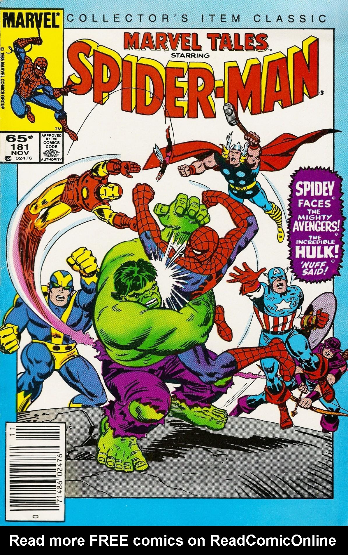 Read online Marvel Tales (1964) comic -  Issue #181 - 1