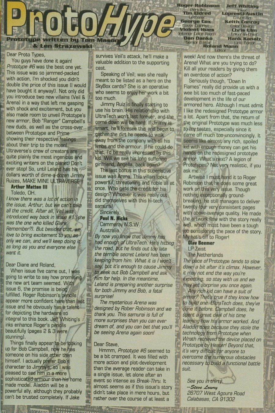Read online Prototype (1993) comic -  Issue #9 - 29