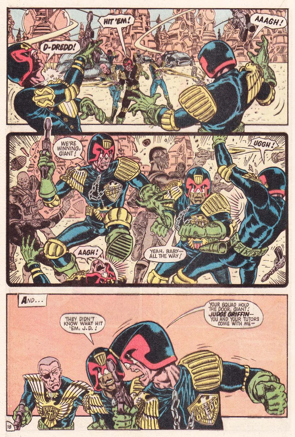 Read online Judge Dredd (1983) comic -  Issue #10 - 19