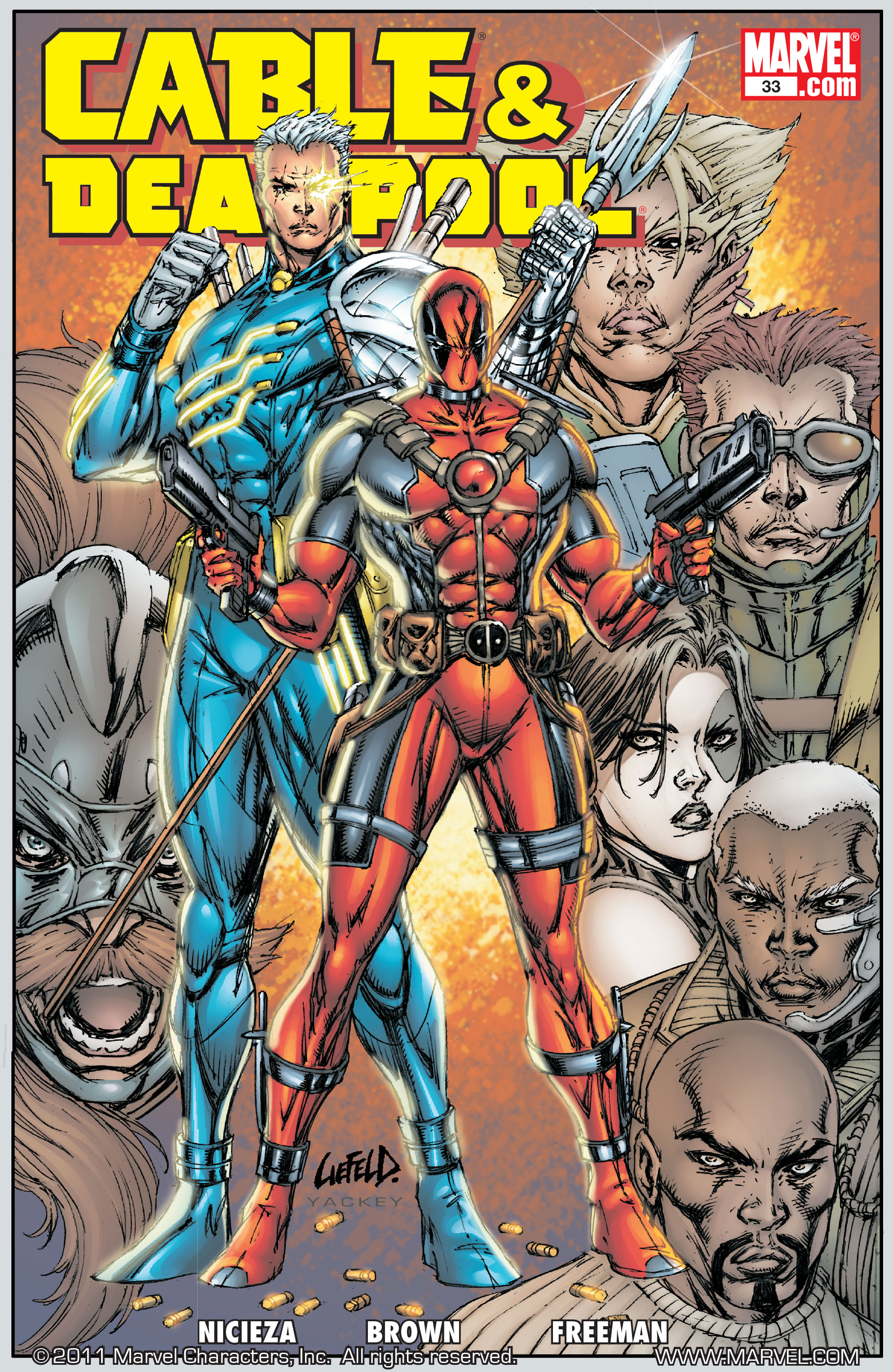Read online Cable and Deadpool comic -  Issue #33 - 1