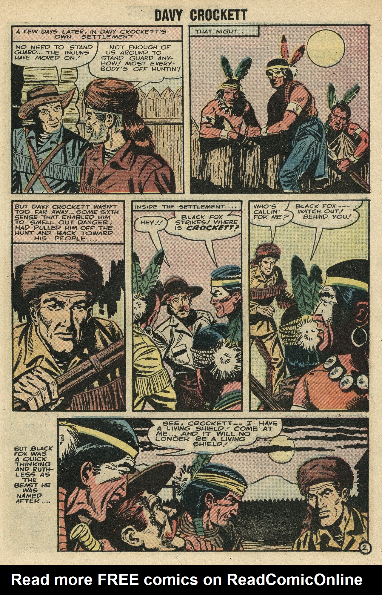 Read online Davy Crockett comic -  Issue #6 - 11