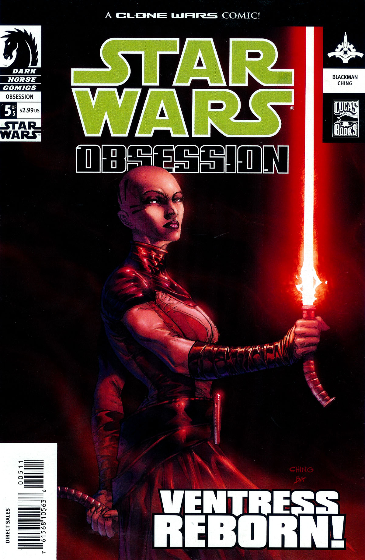 Star Wars Obsession 1 Thru 5 Complete Set