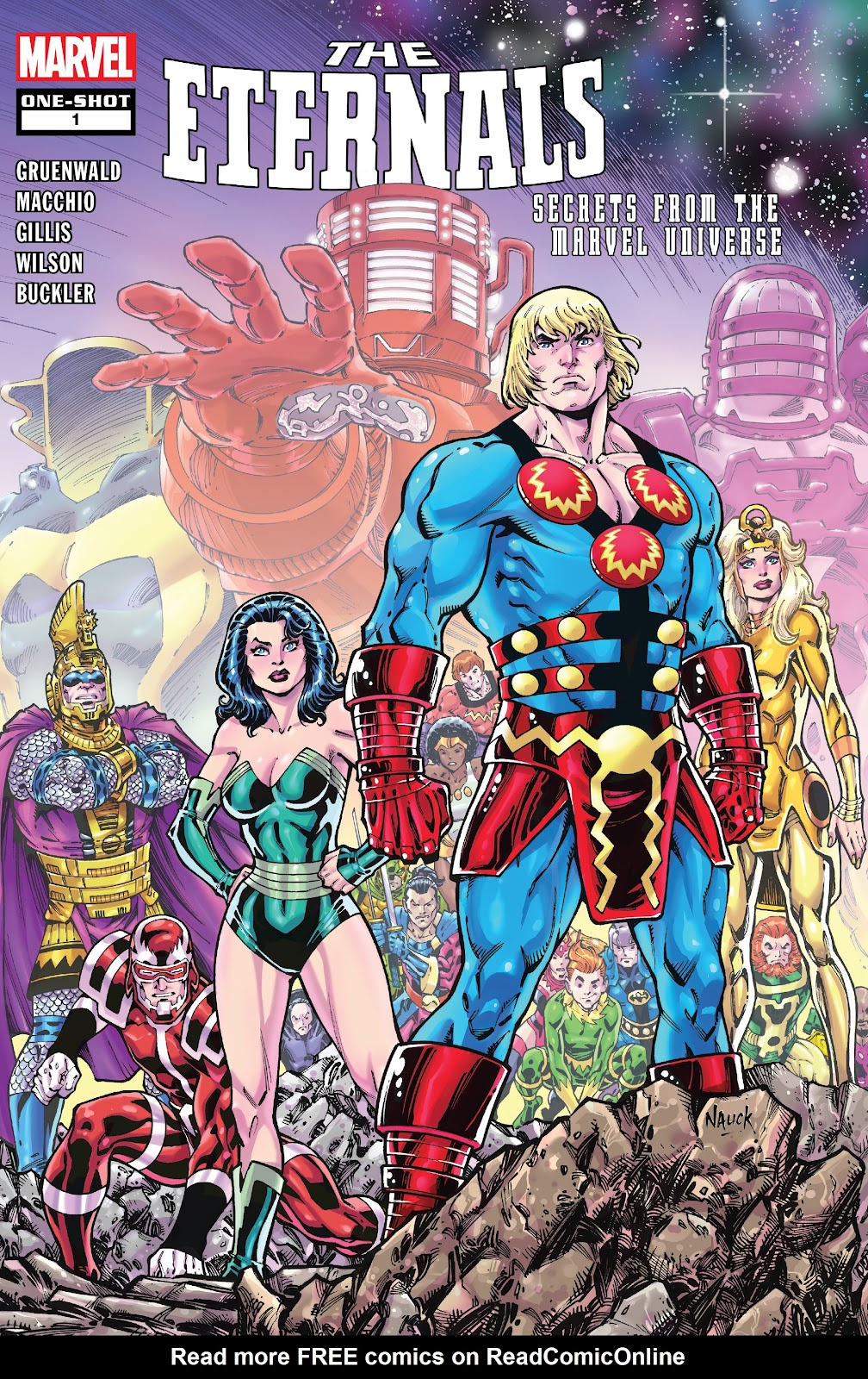 Read online Eternals: Secrets From The Marvel Universe comic -  Issue # Full - 1