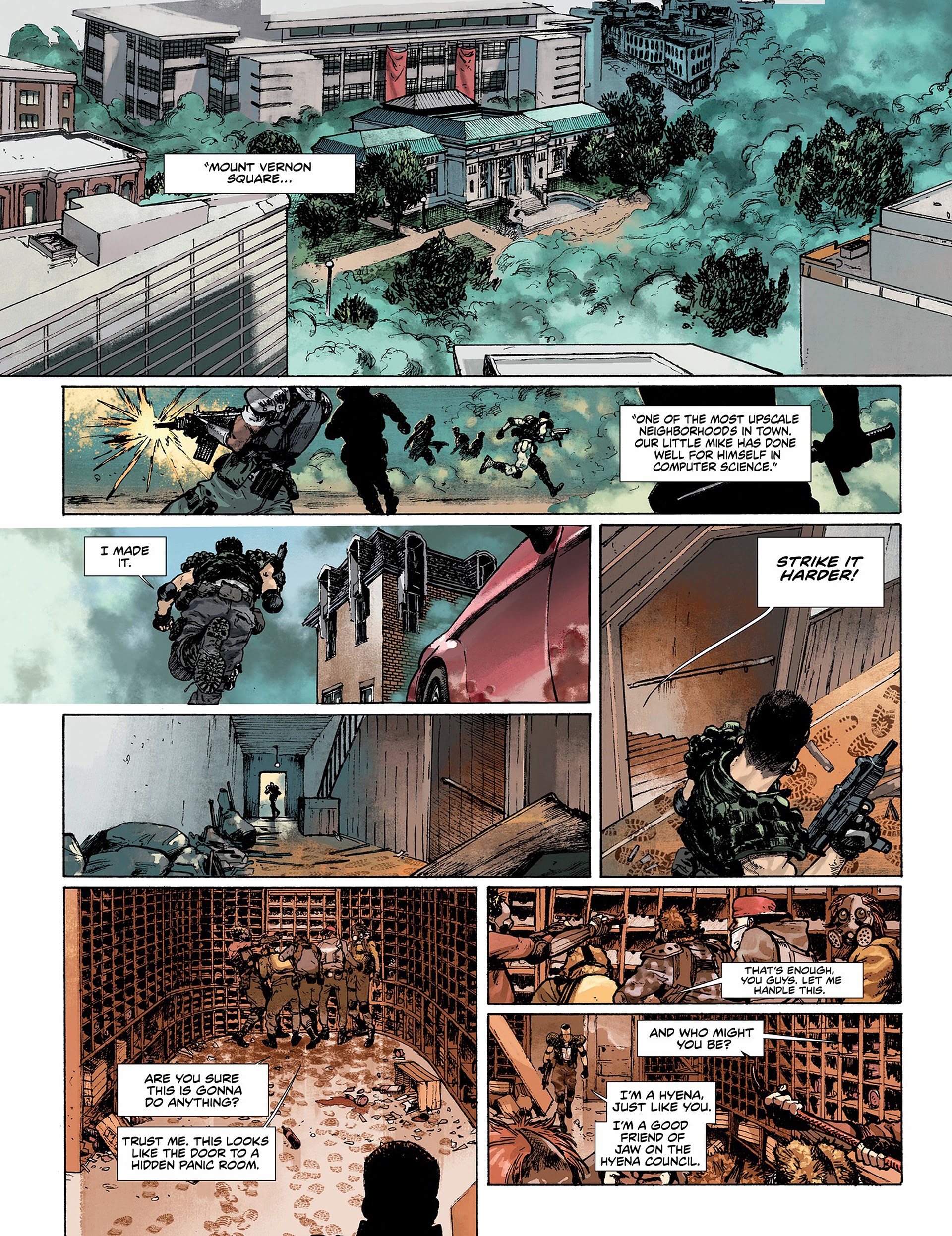 Read online Tom Clancy's The Division: Remission comic -  Issue # Full - 24