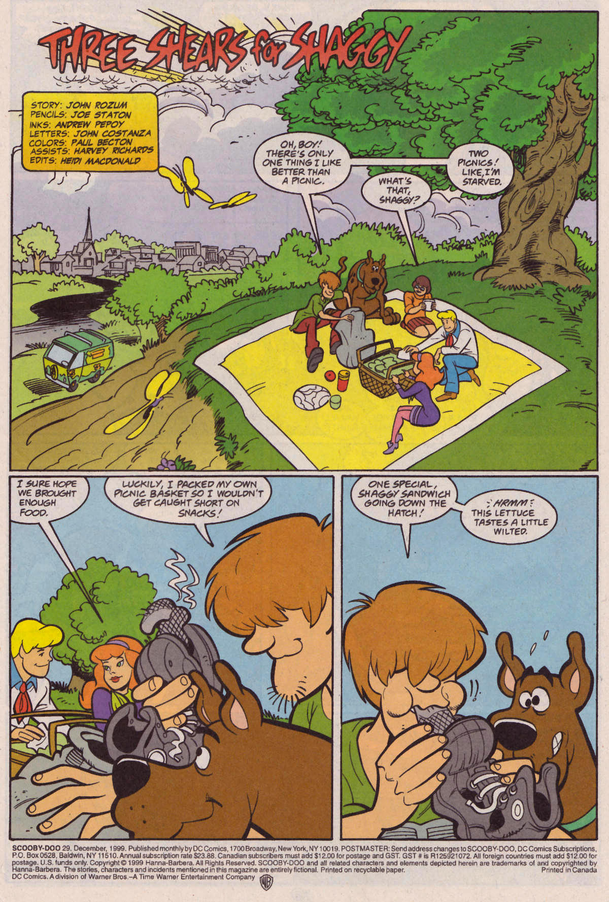 Read online Scooby-Doo (1997) comic -  Issue #29 - 2