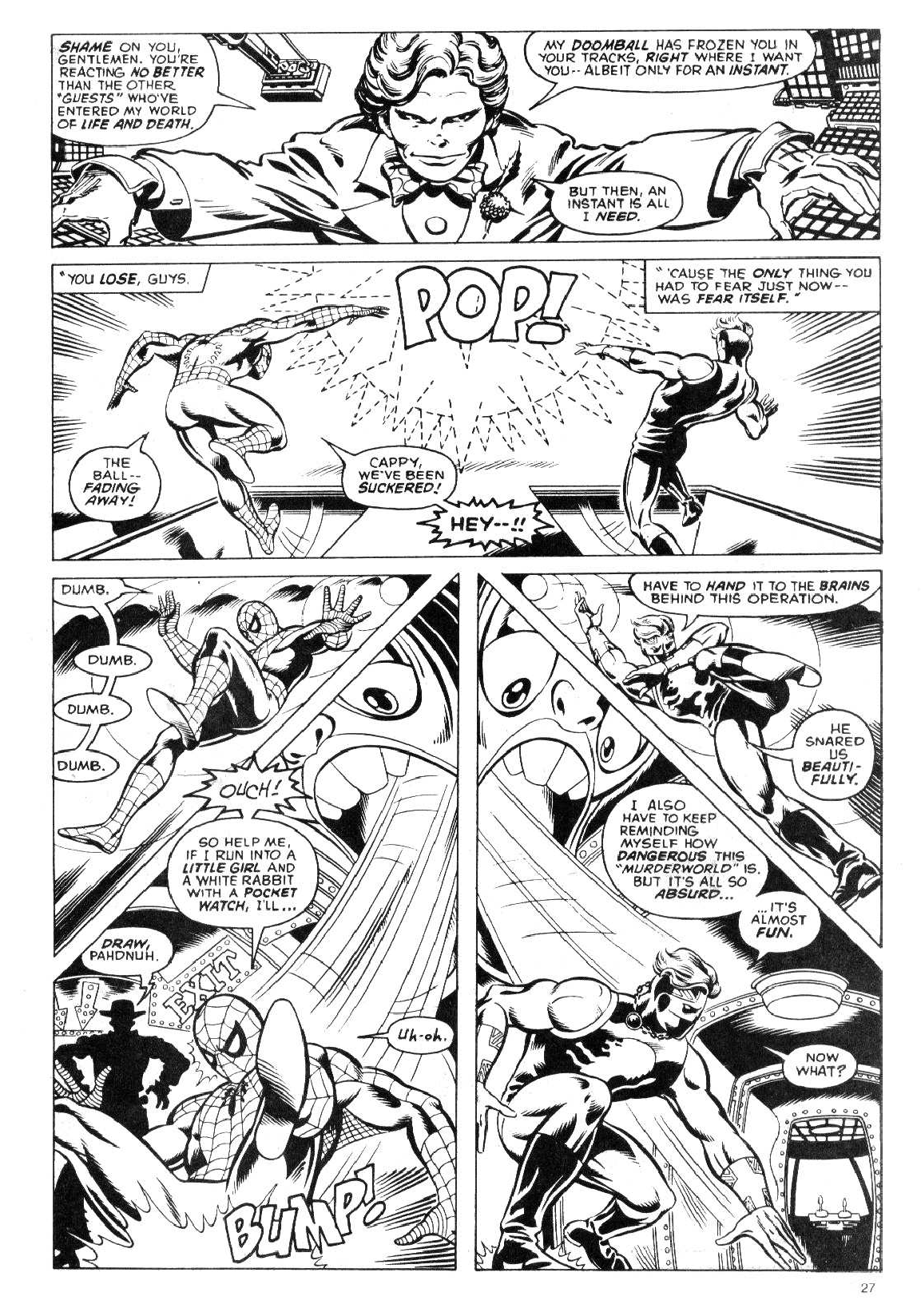 Read online Captain Britain (1976) comic -  Issue # _Special 1 - 27