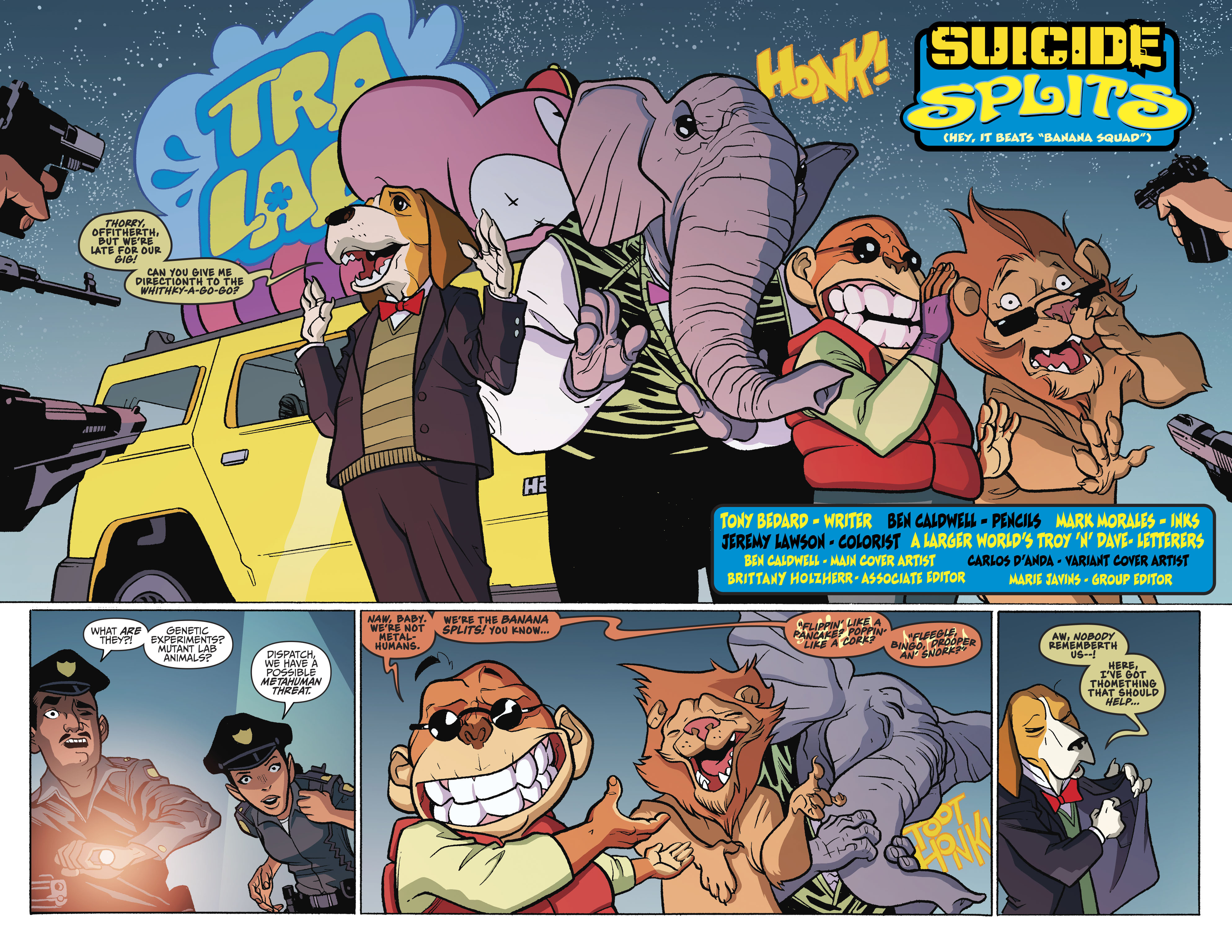 Read online Suicide Squad/Banana Splits Special comic -  Issue # Full - 5