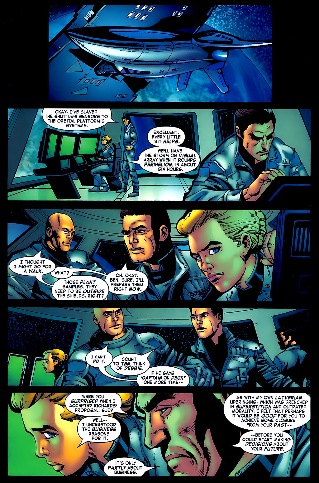 Read online Fantastic Four Movie adaptation comic -  Issue # Full - 9