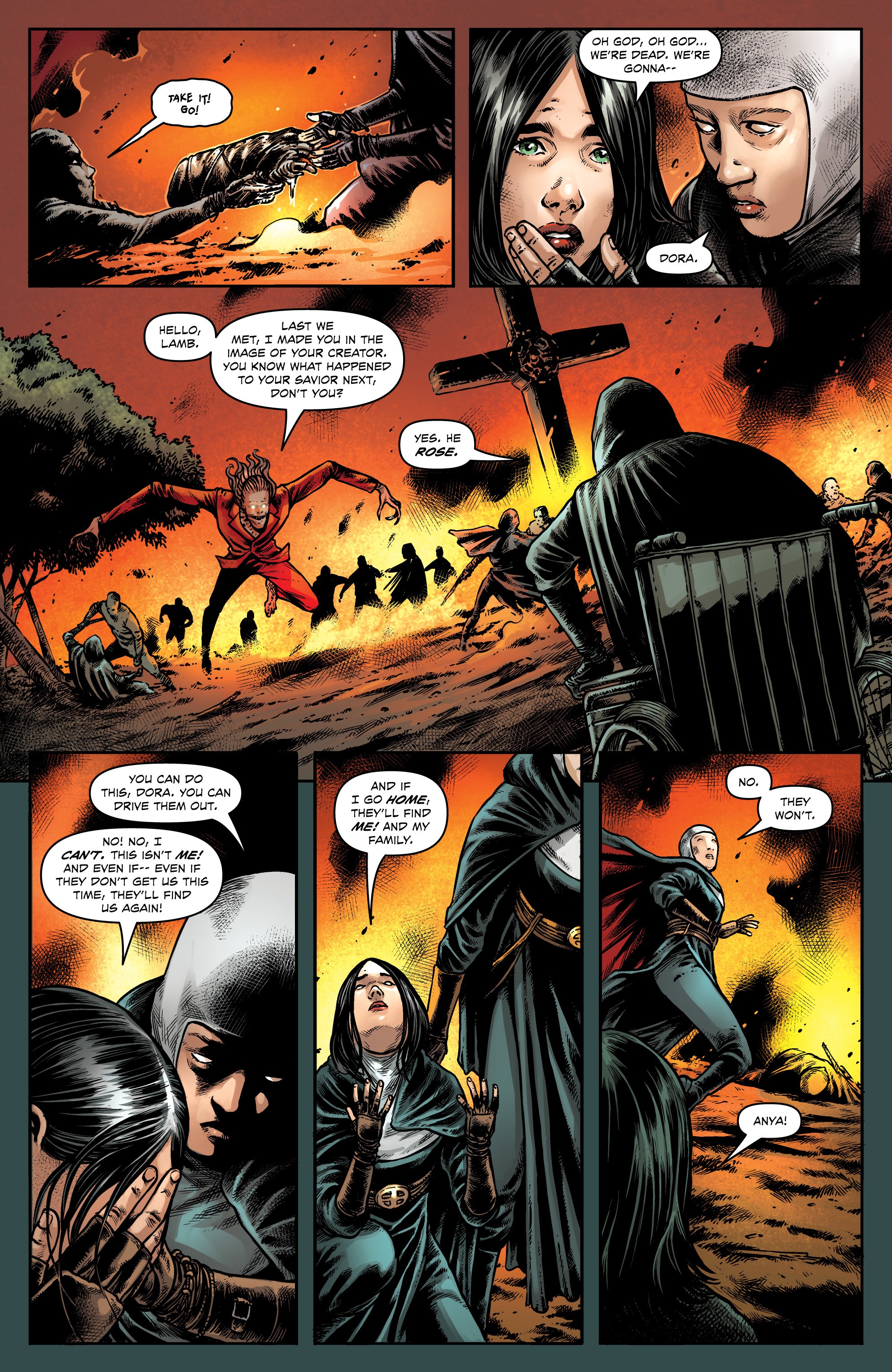 Read online Warrior Nun: Dora comic -  Issue #3 - 17