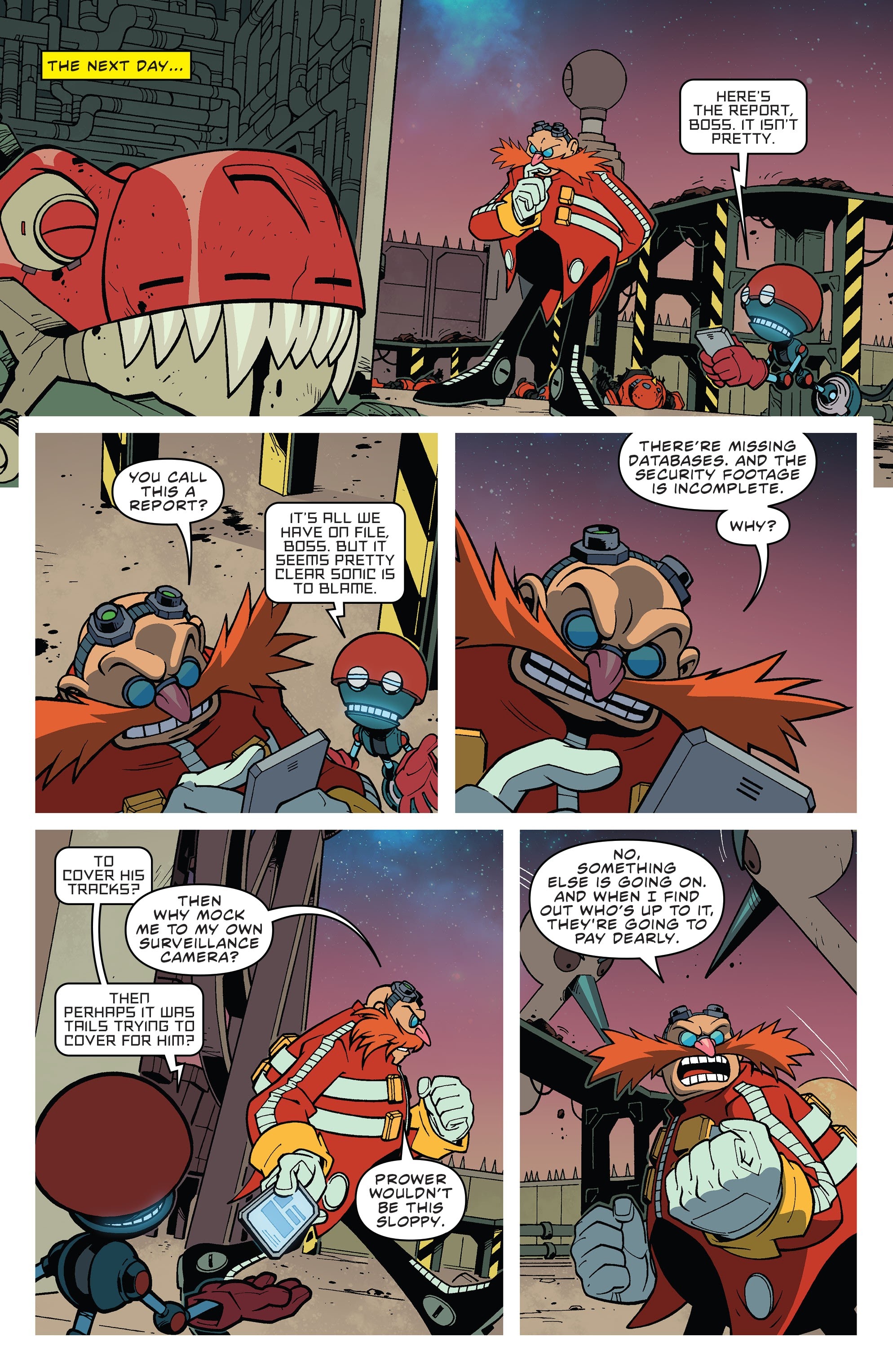 Read online Sonic the Hedgehog: Bad Guys comic -  Issue #2 - 22