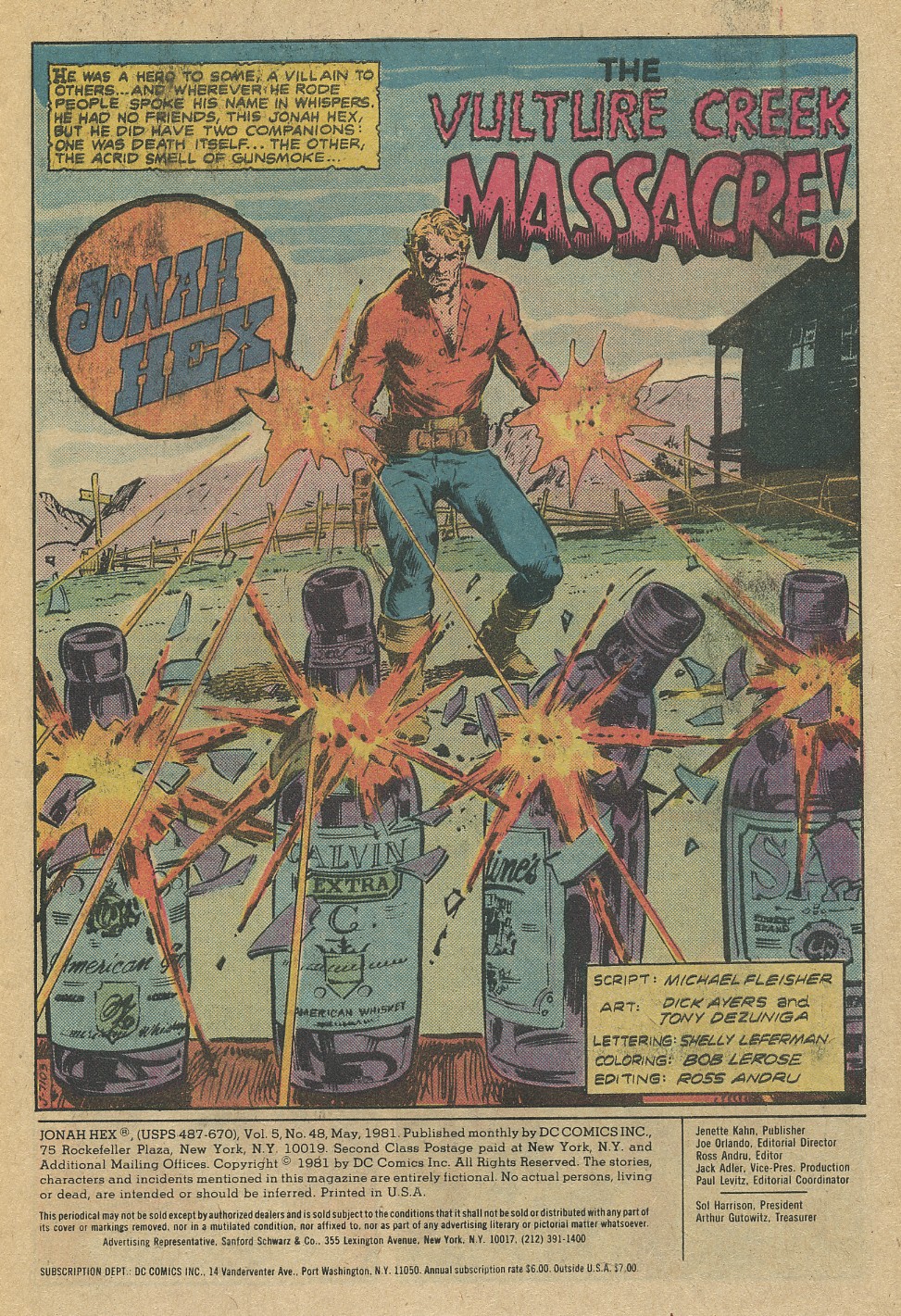 Read online Jonah Hex (1977) comic -  Issue #48 - 2