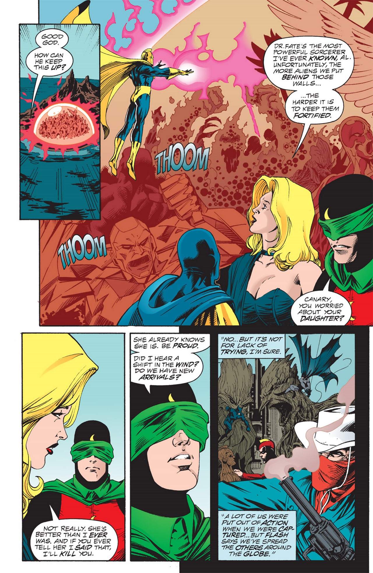 Read online JLA: Year One comic -  Issue #12 - 21