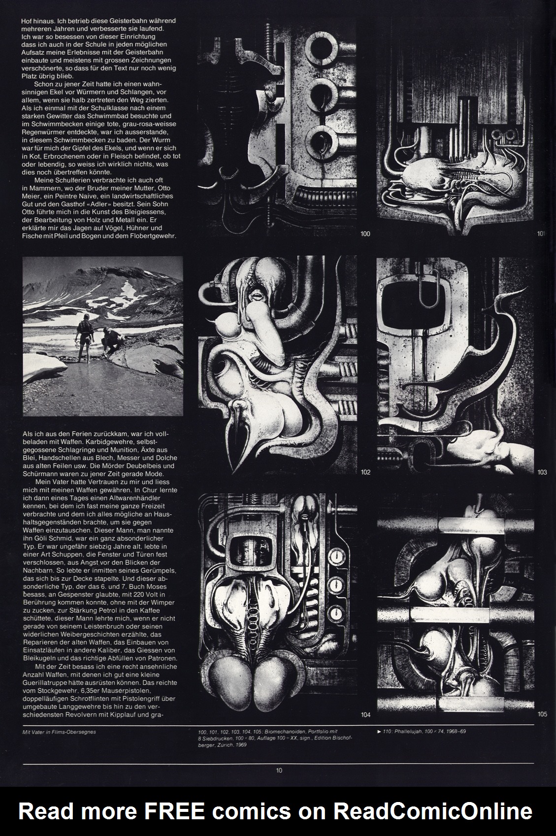 Read online H.R.Giger's Necronomicon comic -  Issue # TPB - 12