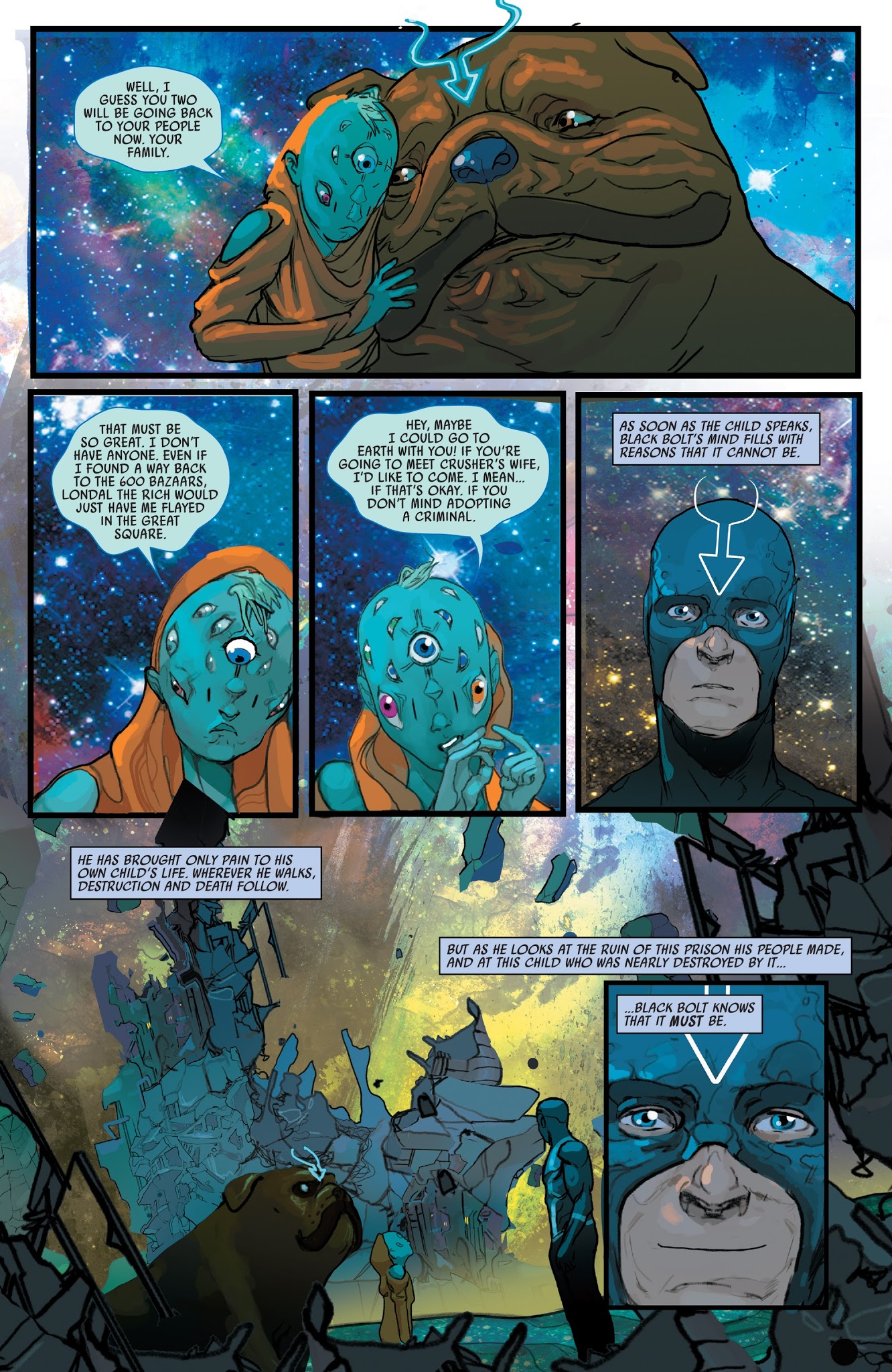 Read online Black Bolt comic -  Issue #6 - 20