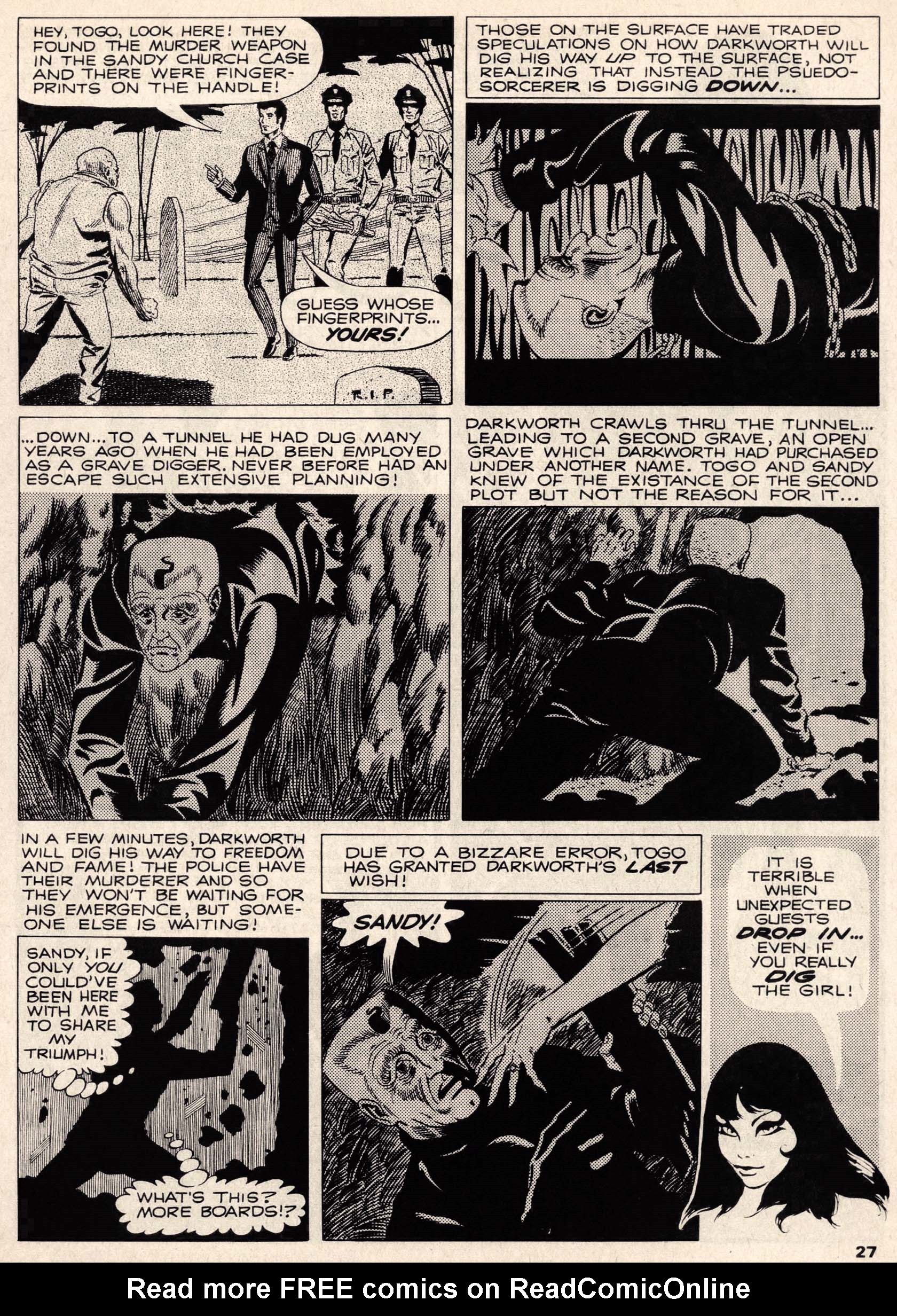 Read online Vampirella (1969) comic -  Issue #6 - 27