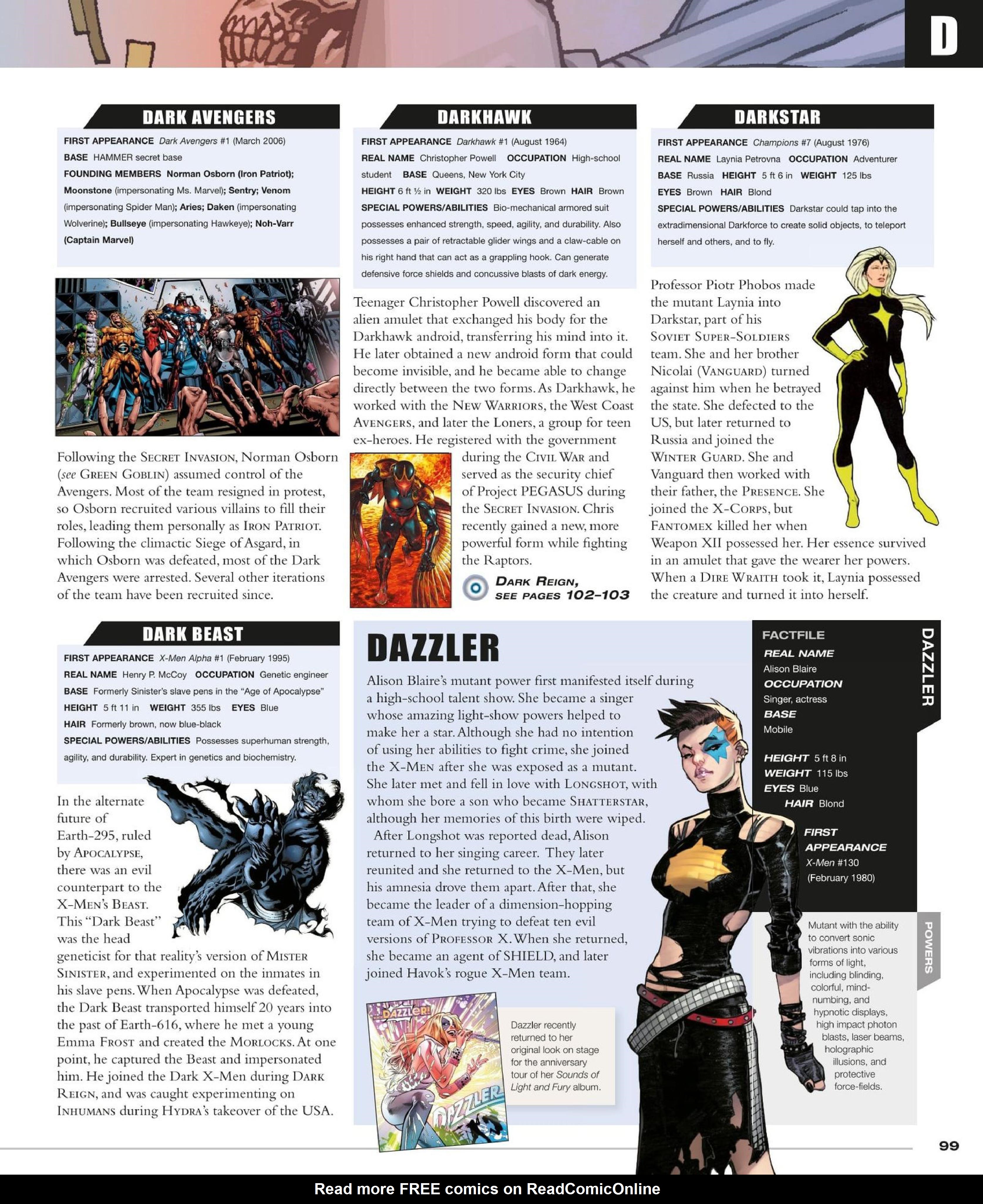 Read online Marvel Encyclopedia, New Edition comic -  Issue # TPB (Part 2) - 2