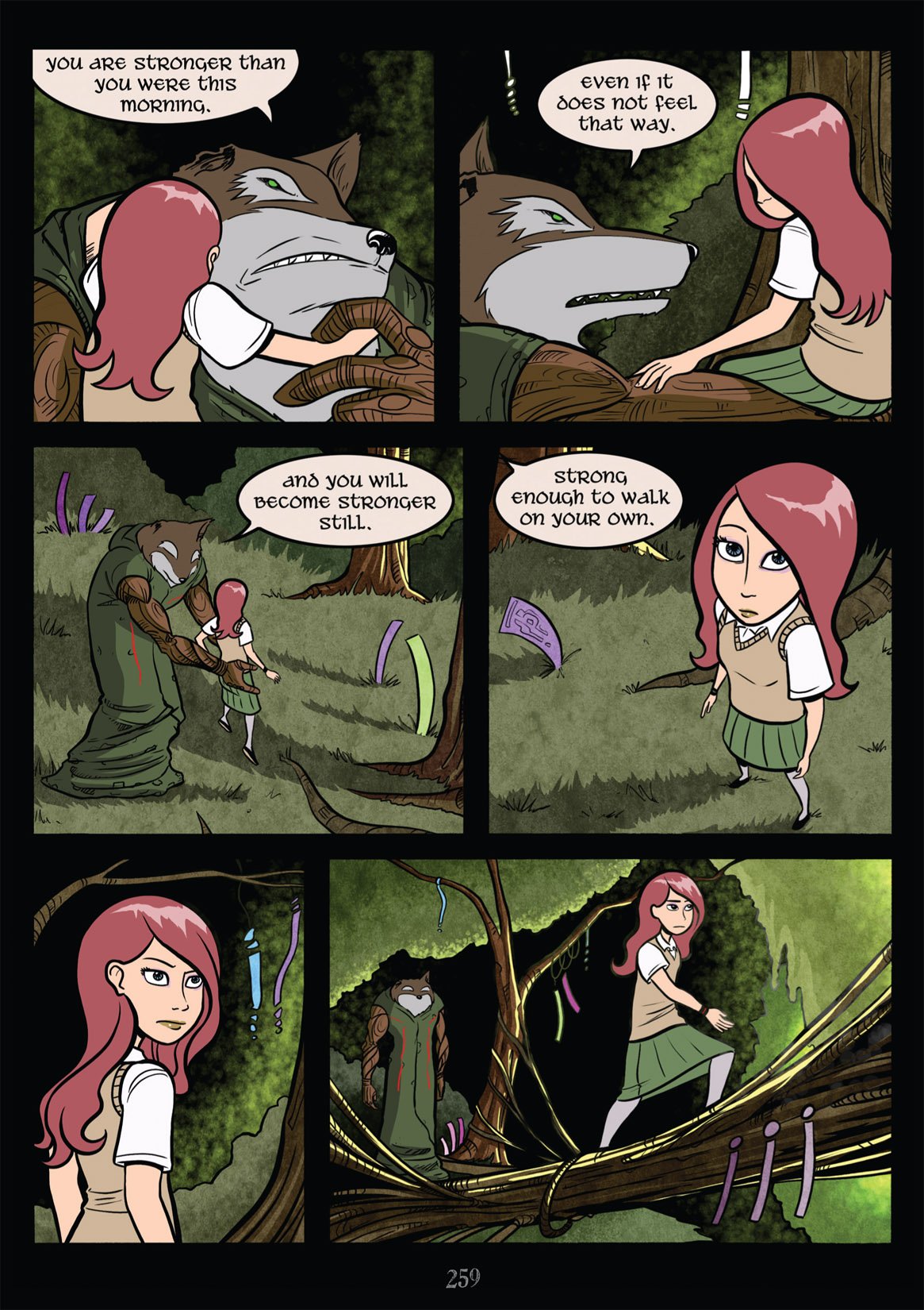 Read online Gunnerkrigg Court comic -  Issue # TPB 3 (Part 3) - 65