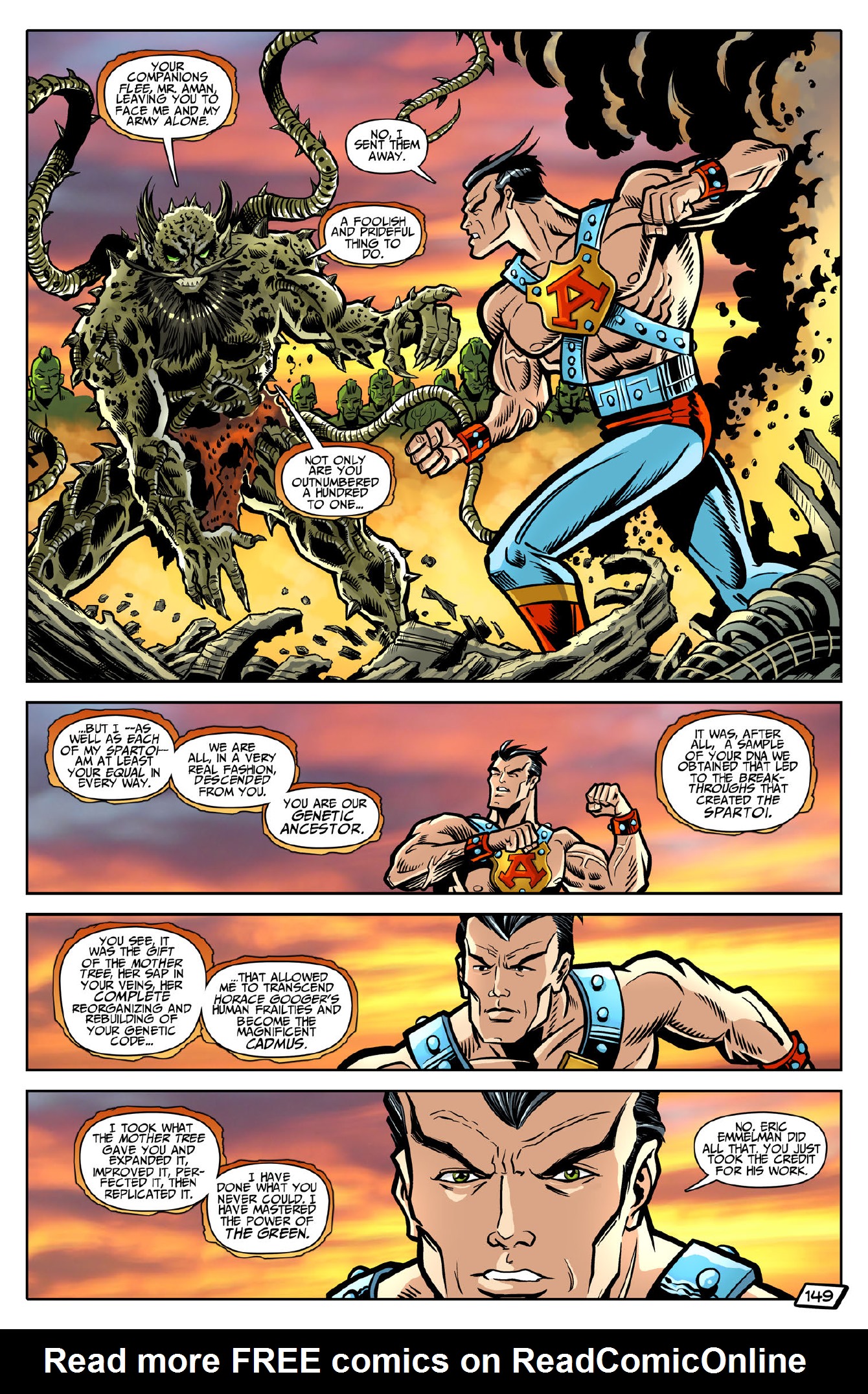 Read online John Aman Amazing Man comic -  Issue #6 - 35