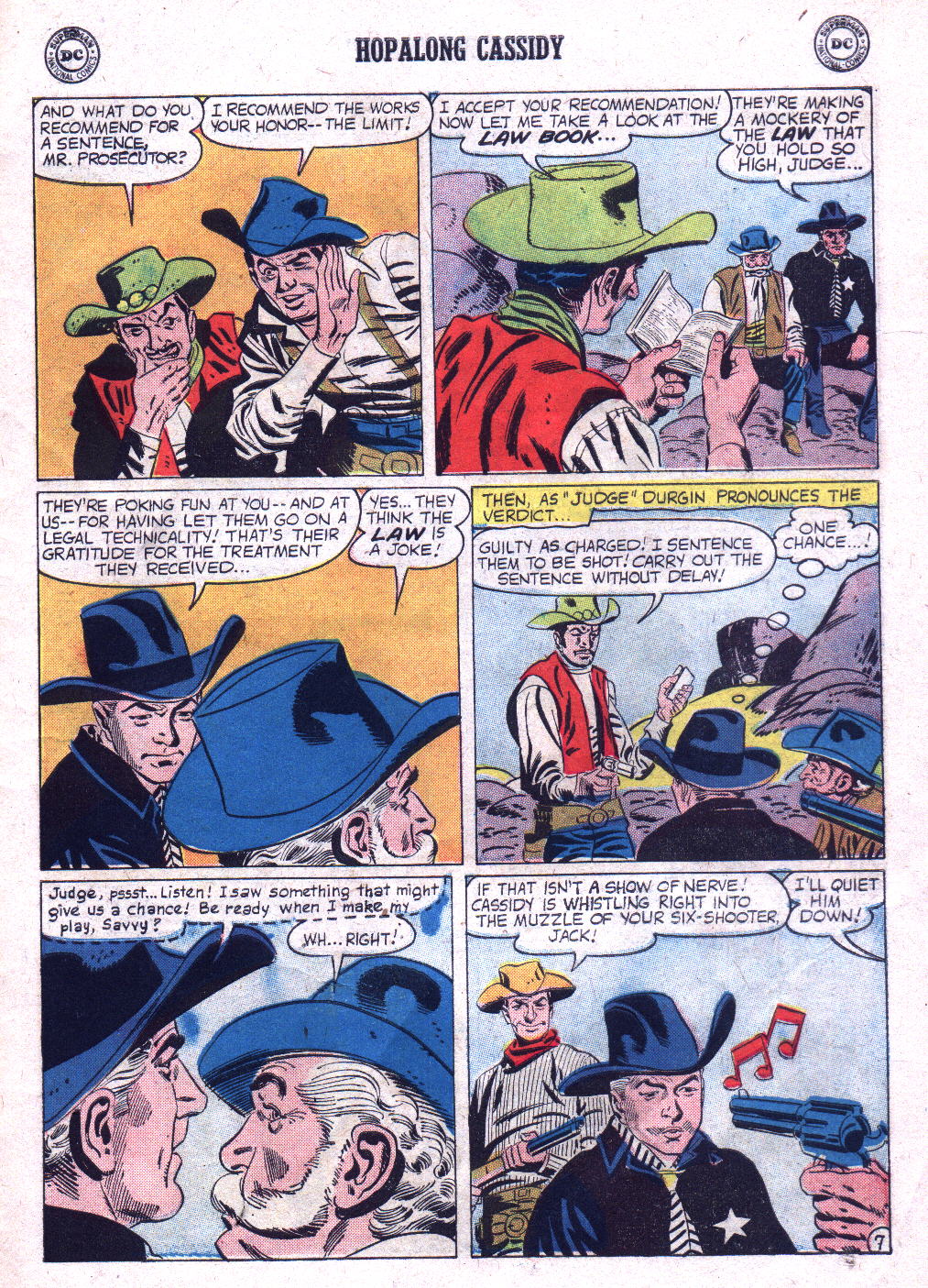 Read online Hopalong Cassidy comic -  Issue #130 - 31