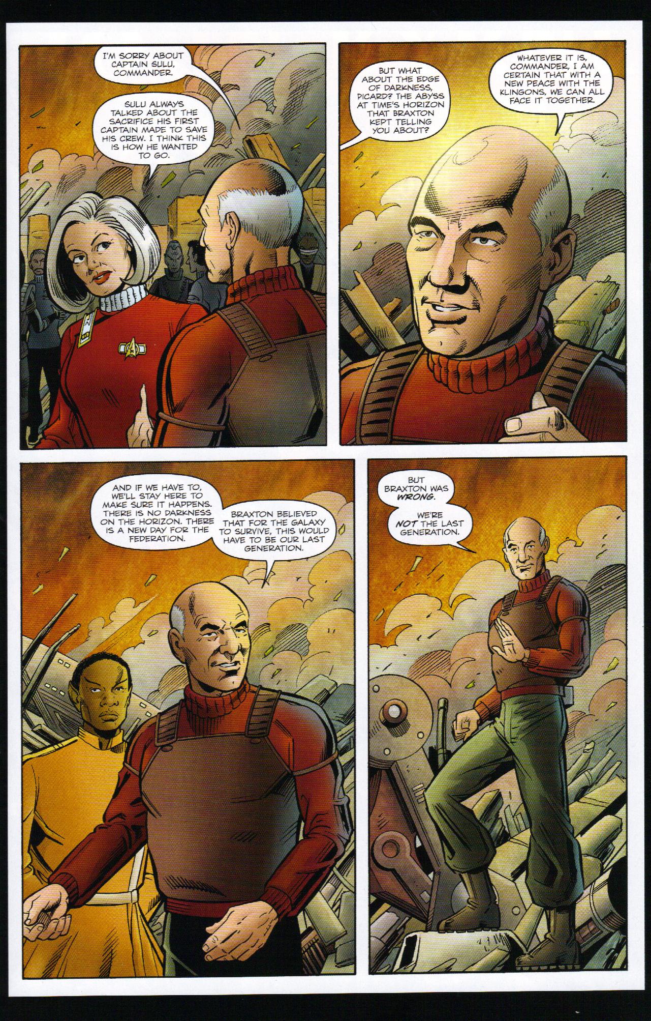 Read online Star Trek: The Next Generation: The Last Generation comic -  Issue #5 - 22