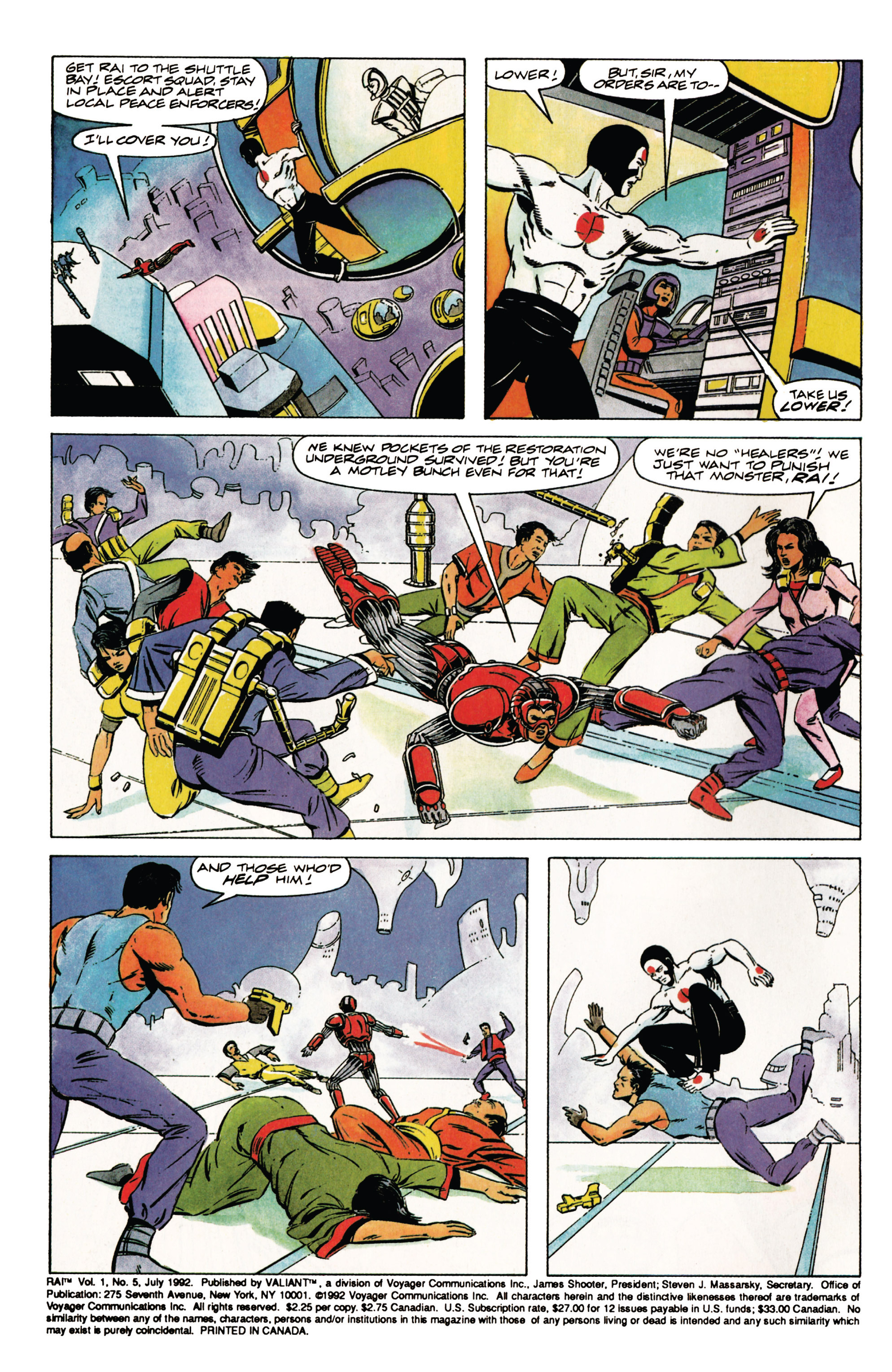 Read online Valiant Masters Rai comic -  Issue # TPB (Part 2) - 12
