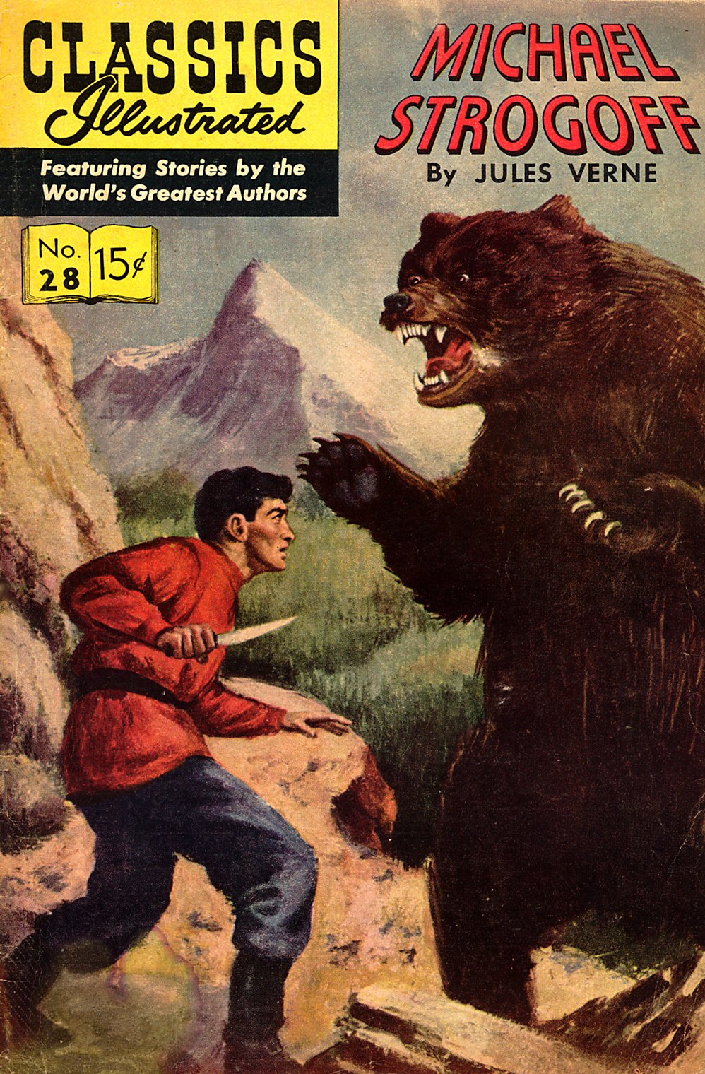 Read online Classics Illustrated comic -  Issue #28 - 1