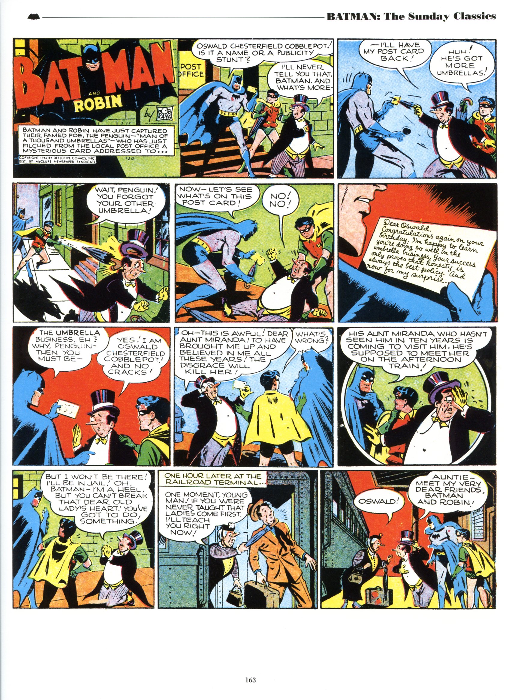 Read online Batman: The Sunday Classics comic -  Issue # TPB - 169