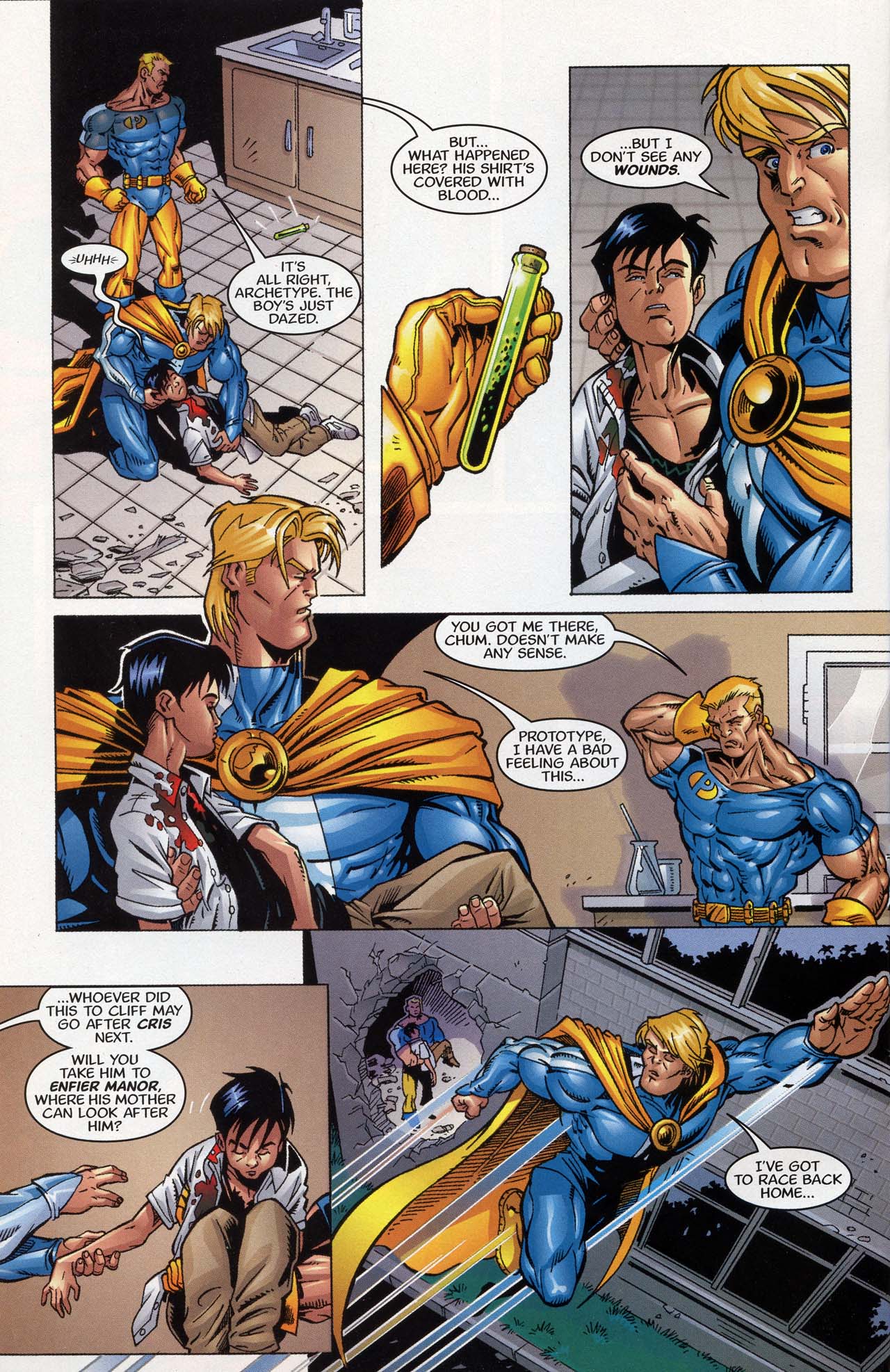 Read online Crossovers comic -  Issue #4 - 4