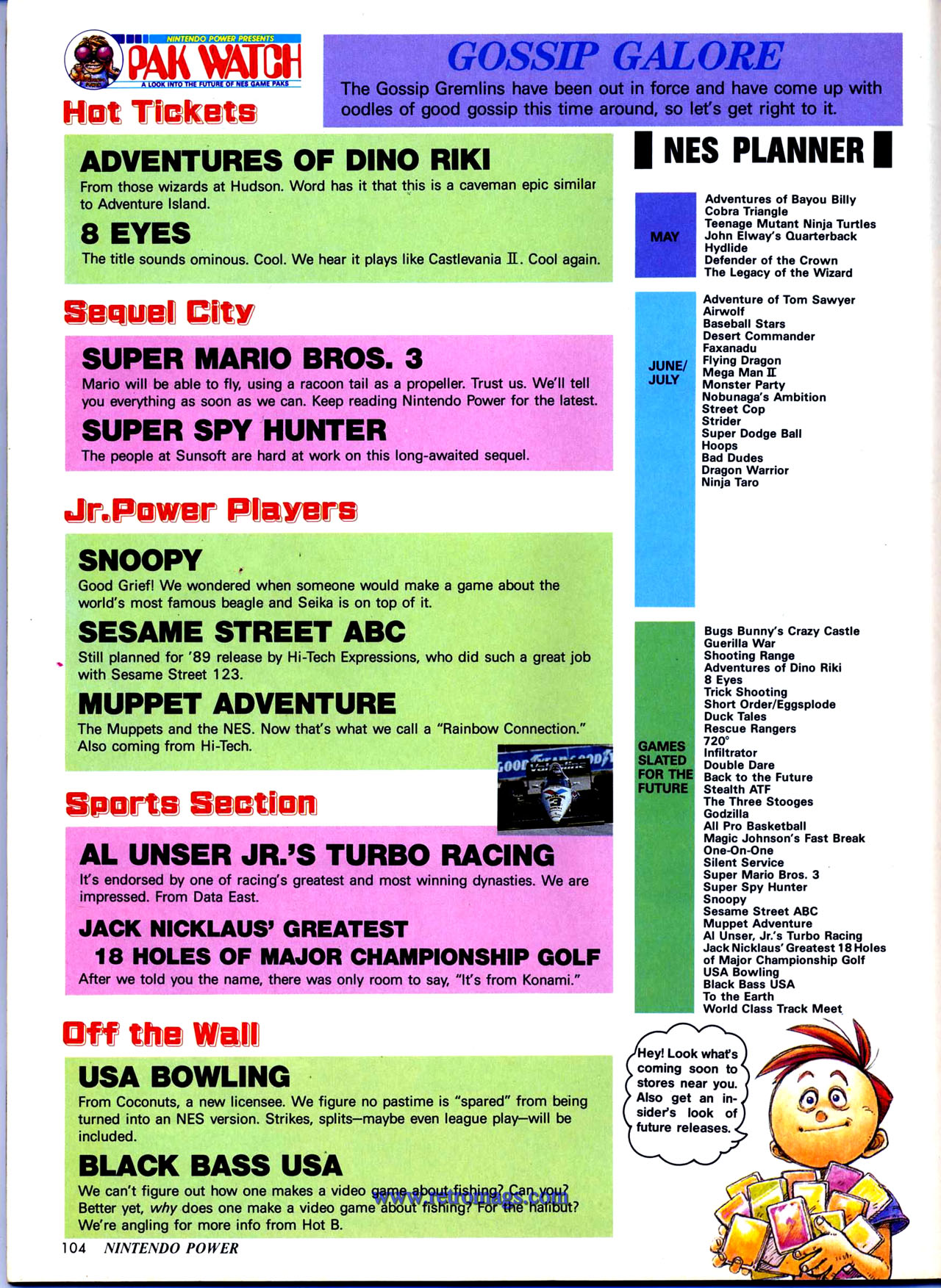 Read online Nintendo Power comic -  Issue #6 - 107