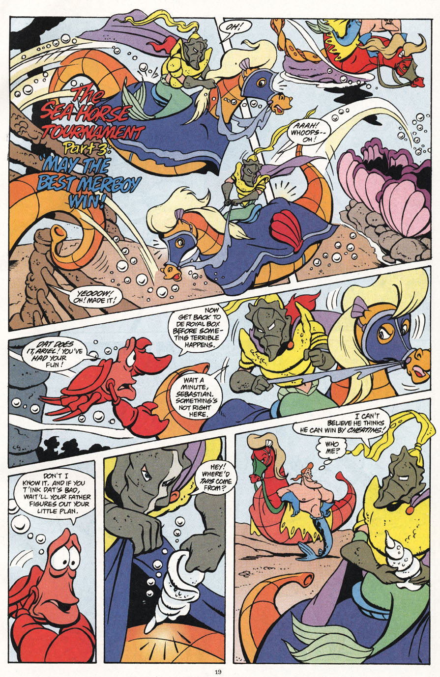Read online Disney's The Little Mermaid comic -  Issue #9 - 21