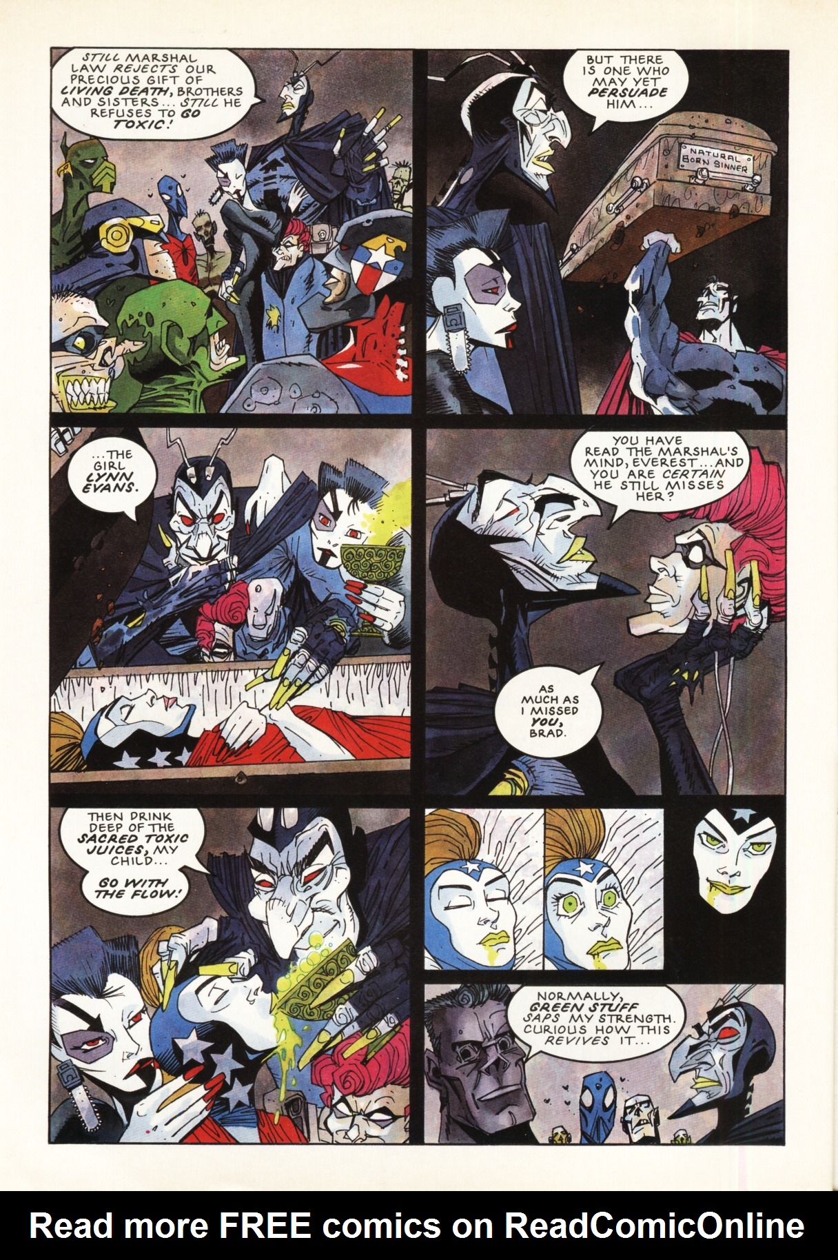 Read online Marshal Law: The Hateful Dead comic -  Issue # TPB - 48