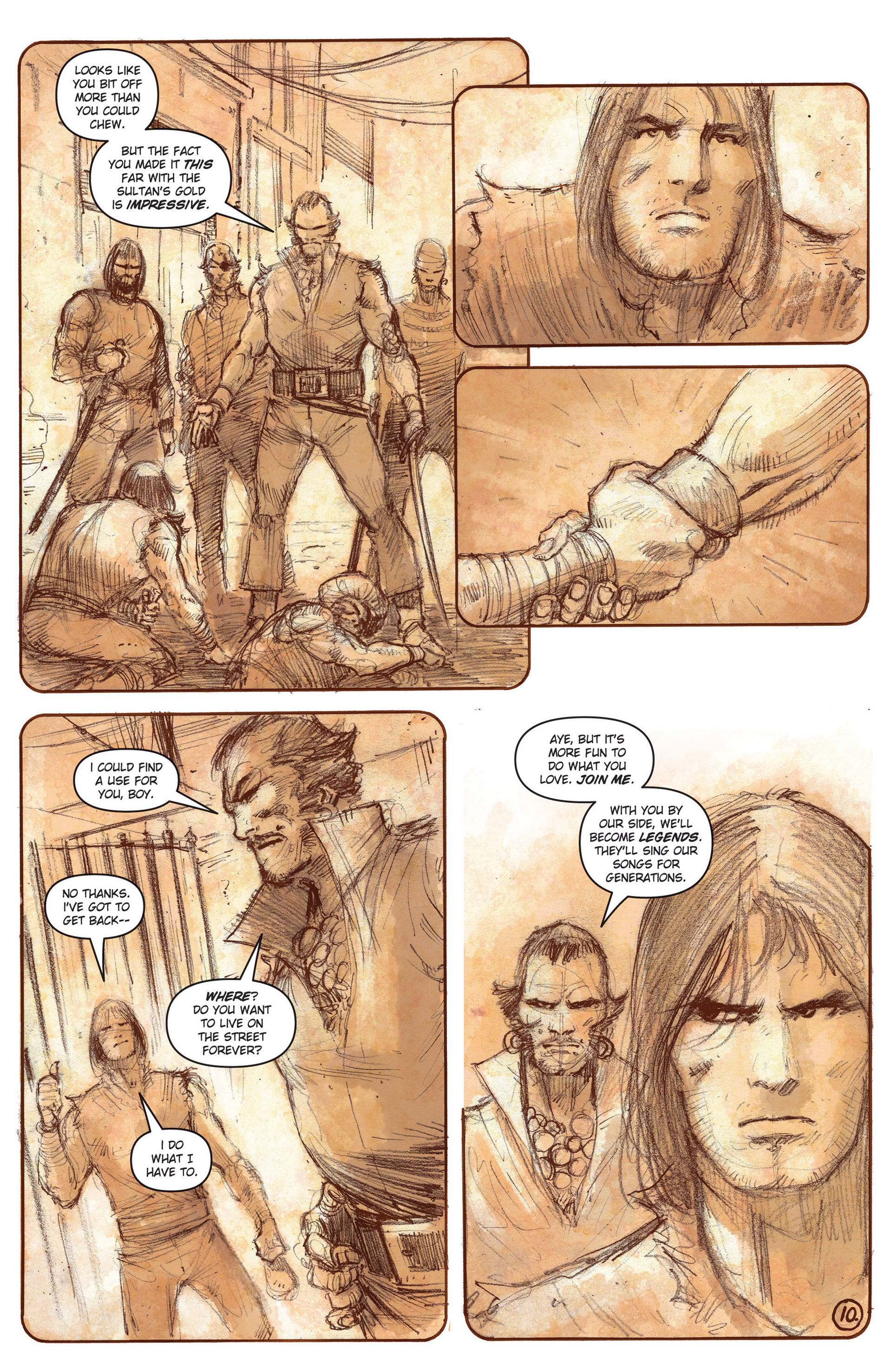 Read online Five Ghosts comic -  Issue #9 - 12